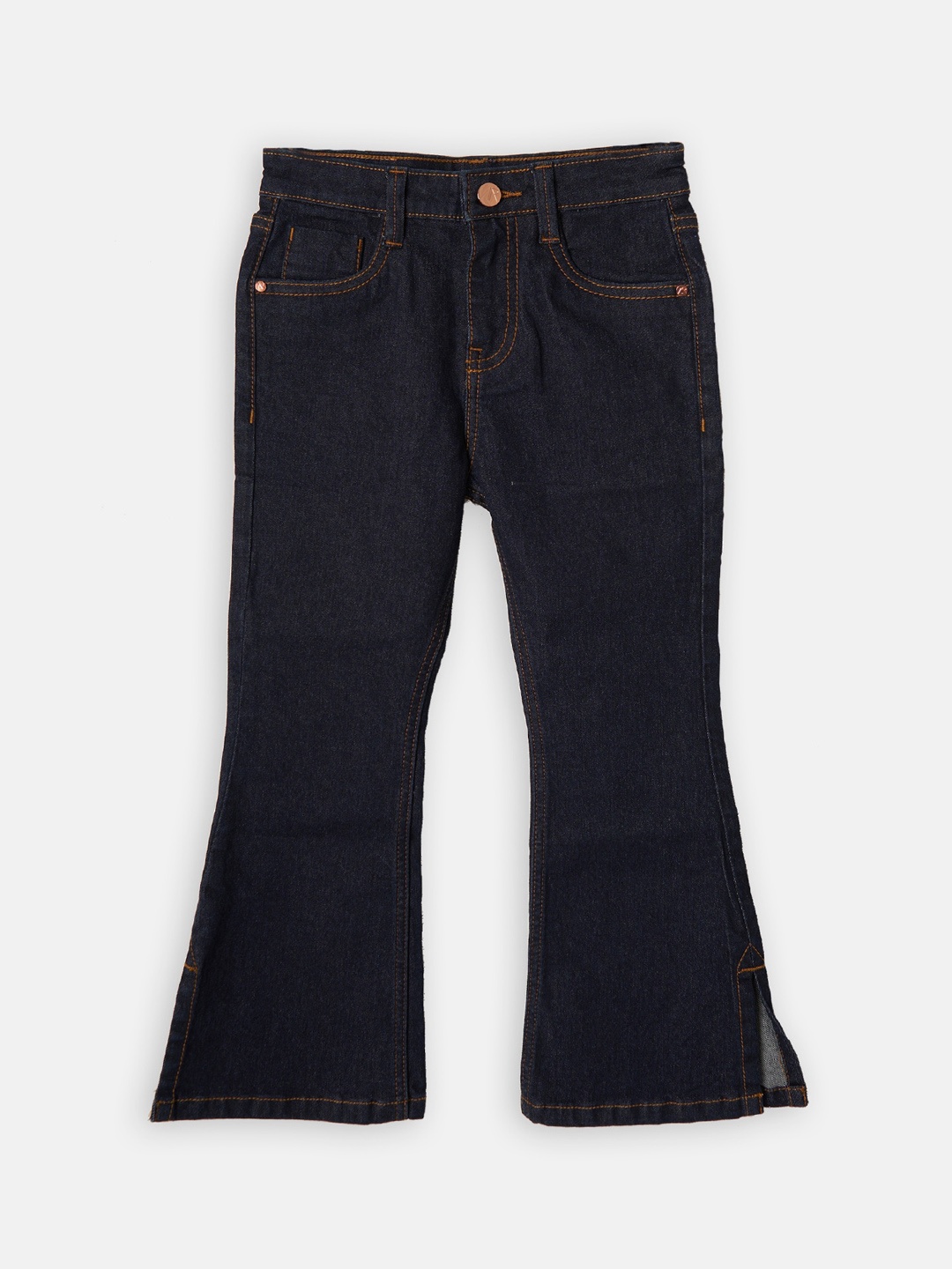 

Angel & Rocket Girls Navy Blue Jean Bootcut Stretchable Jeans
