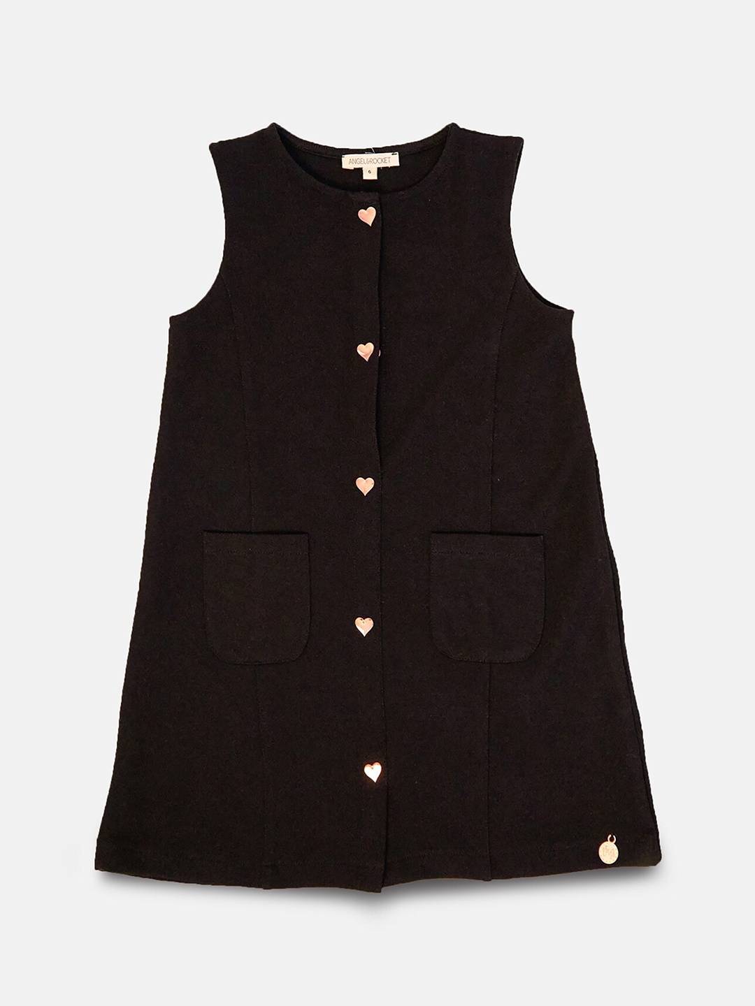 

Angel & Rocket Black A-Line Dress