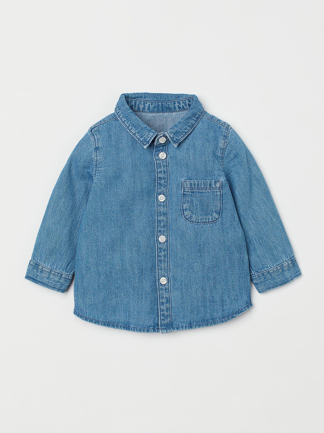 

H&M Boys Blue Denim Shirt