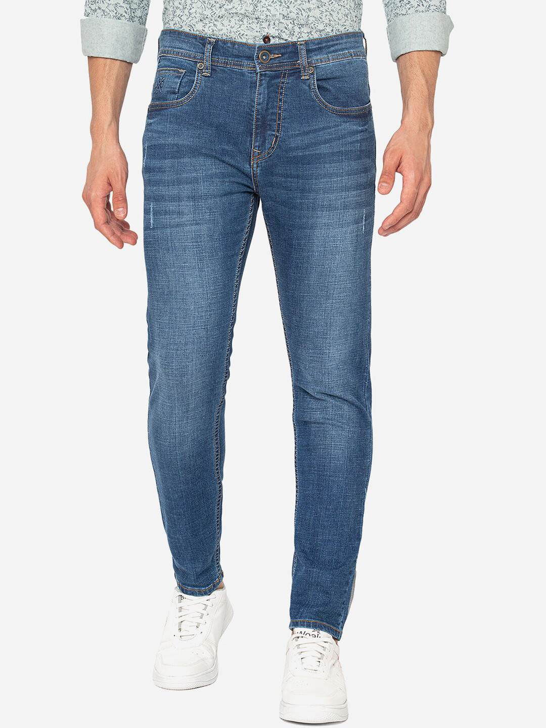 

JADE BLUE Men Blue Slim Fit Light Fade Jeans