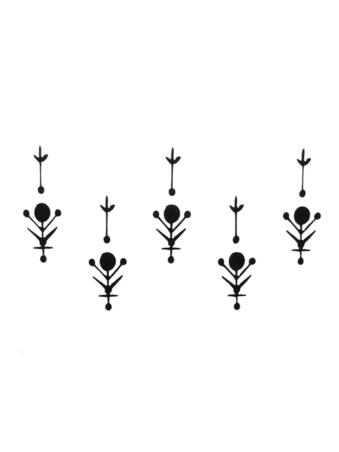

Comet Busters Set Of 5 Bindi, Black