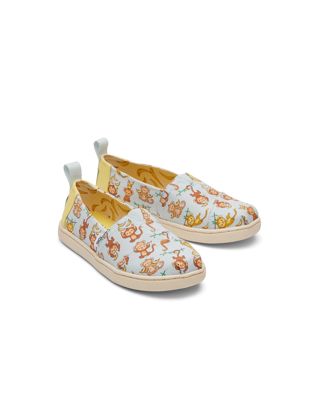

TOMS Girls Printed Slip-On Sneakers, Blue