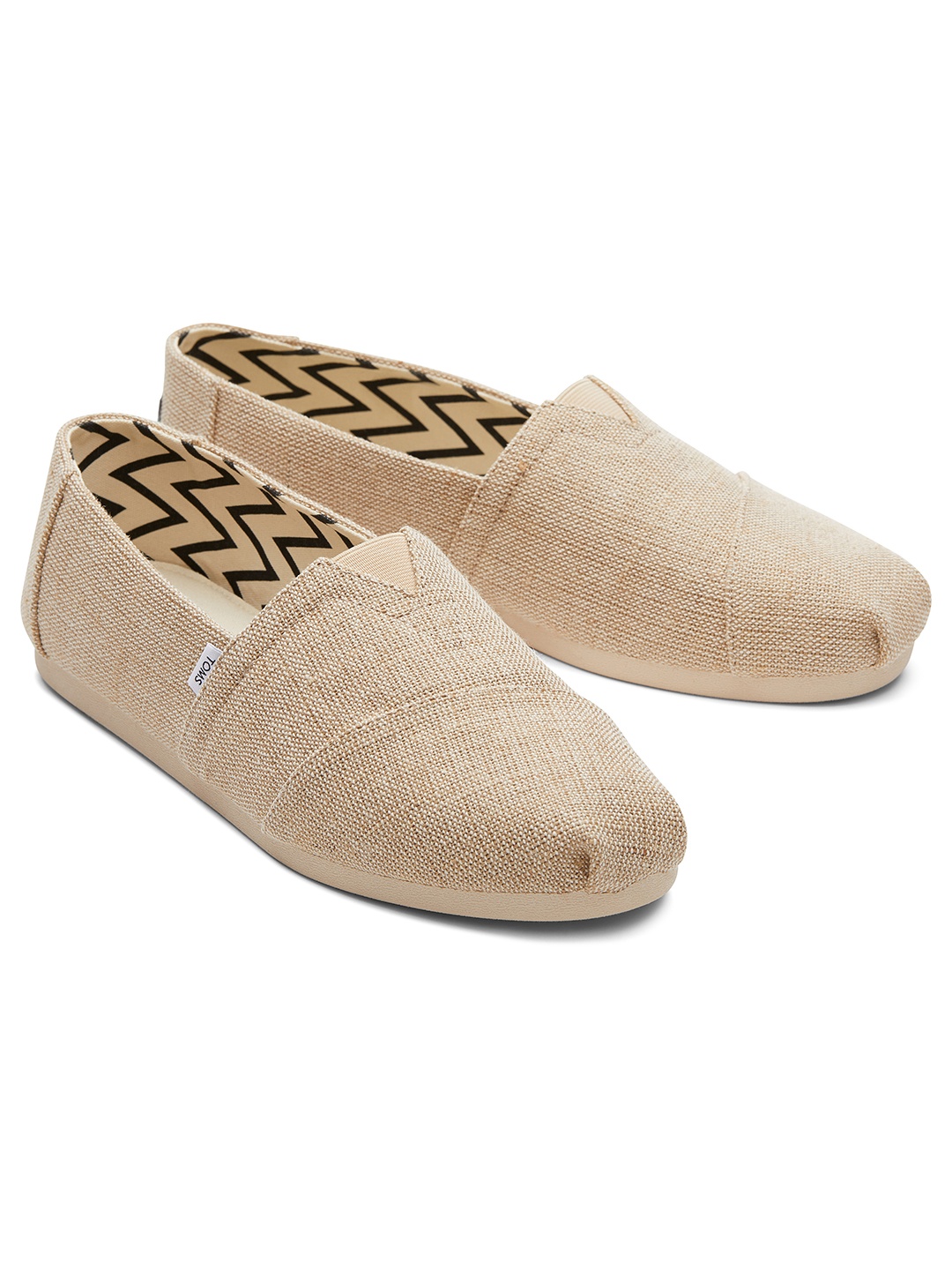 

TOMS Men Beige Slip On Lightweight Sneakers