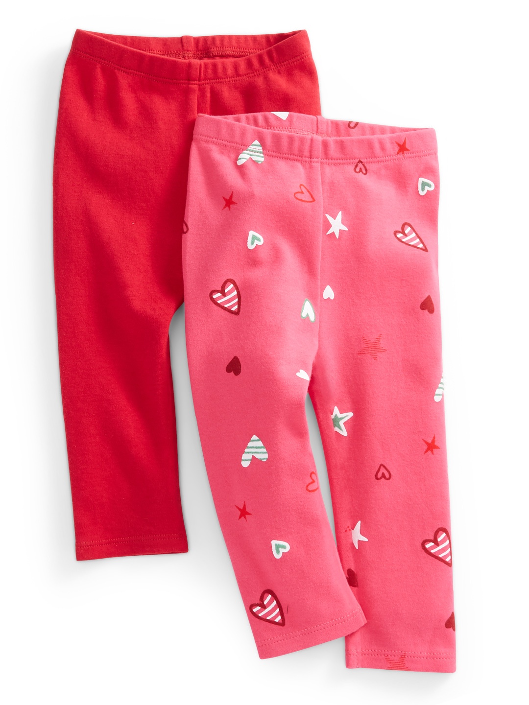 

Macy's First Impression Kids Set of 2 Pure Cotton Leggings, Pink