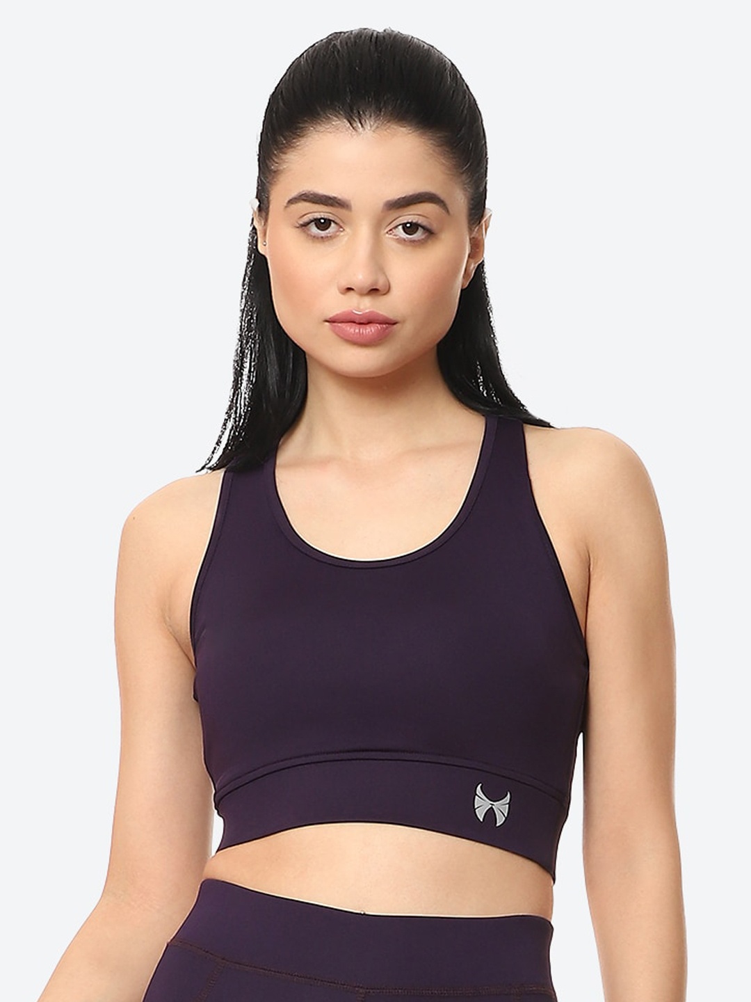 

skyria Women Violet Solid Bra