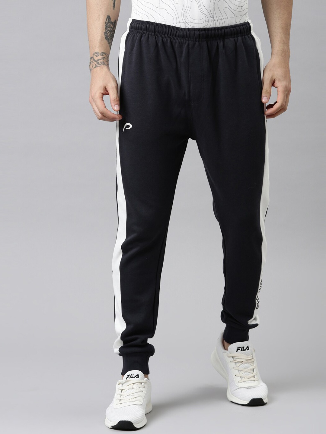 

Proline Active Men Grey Regular Fit Solid Jogger Track Pants