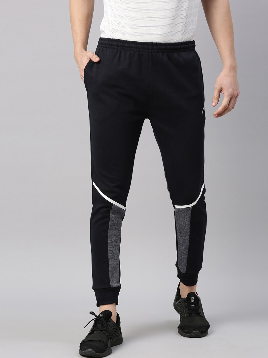 

Proline Active Men Navy Blue Solid Track Pants