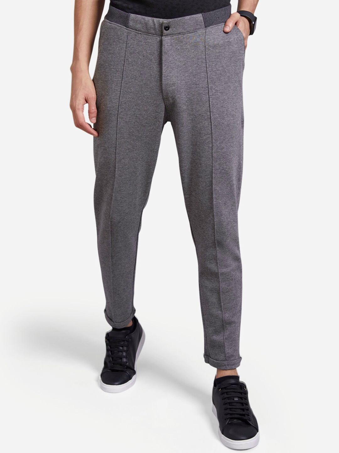 

Proline Active Men Grey Regular Fit Cotton Track Pants