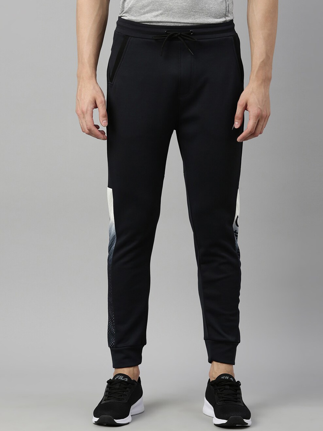 

Proline Active Men Grey Solid Track Pants