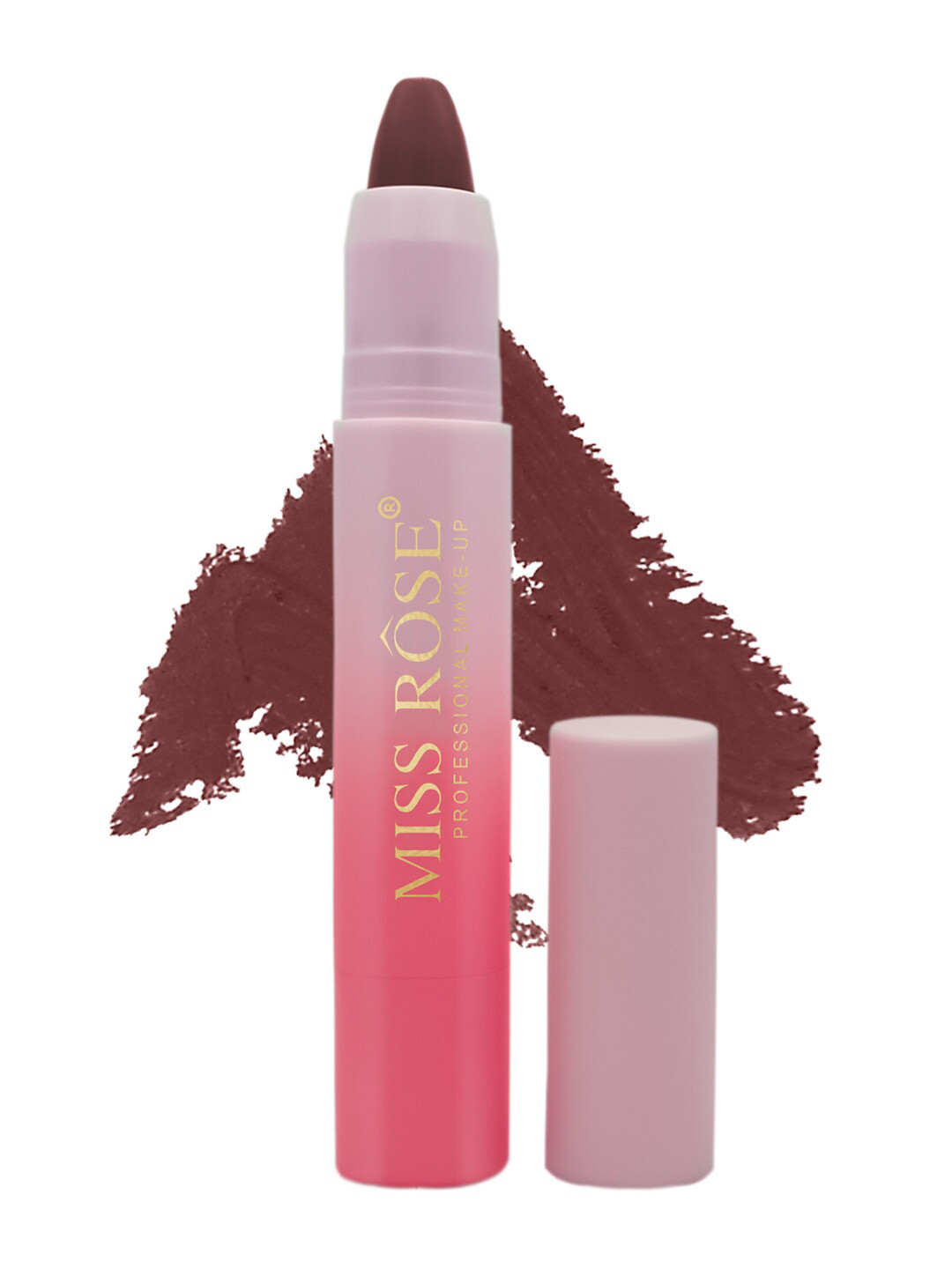 

MISS ROSE Women Non Transfer Water proof matte Lipstick 7301-418W 11, 2.6gm, Na
