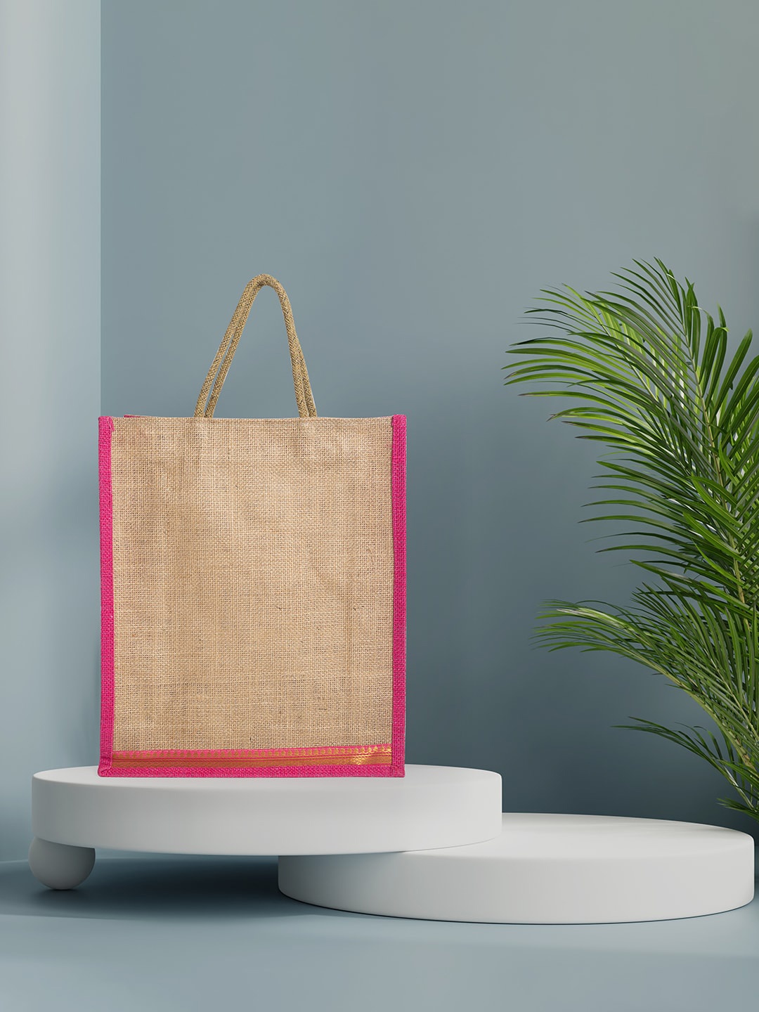 

Golden Peacock Brown Shopper Handheld Bag