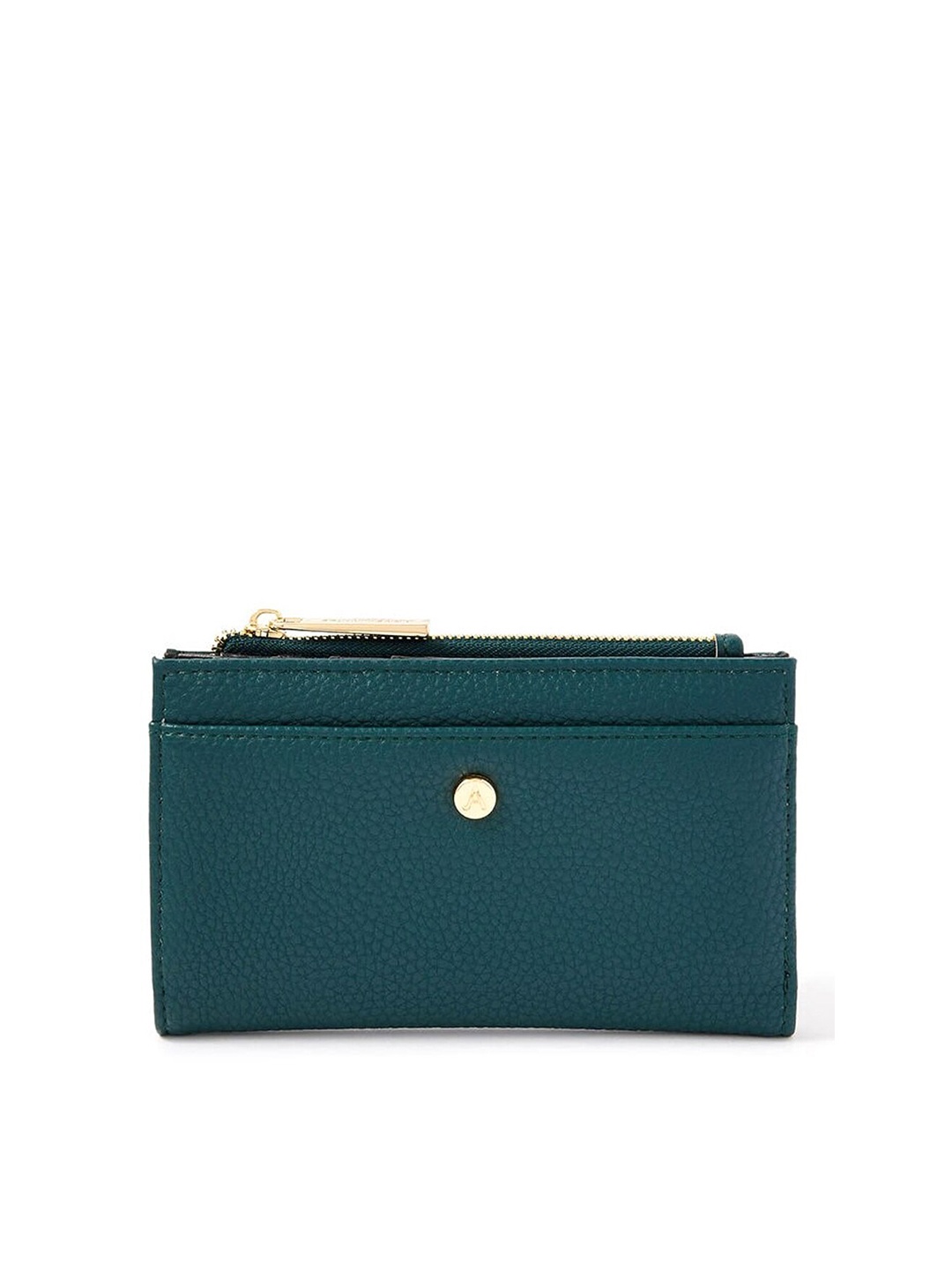 

Accessorize London Women Faux Leather Medium Slimline Wallet, Teal