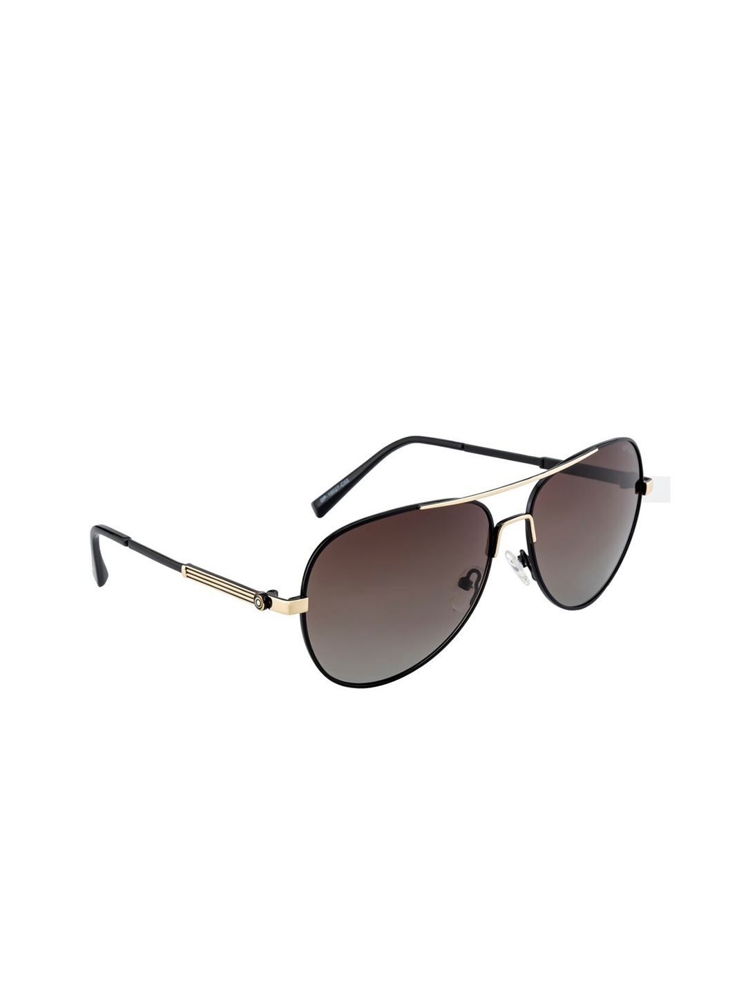 

OPIUM Men Brown Lens & Gunmetal-Toned Aviator Sunglasses OP-10027-C02-Brown