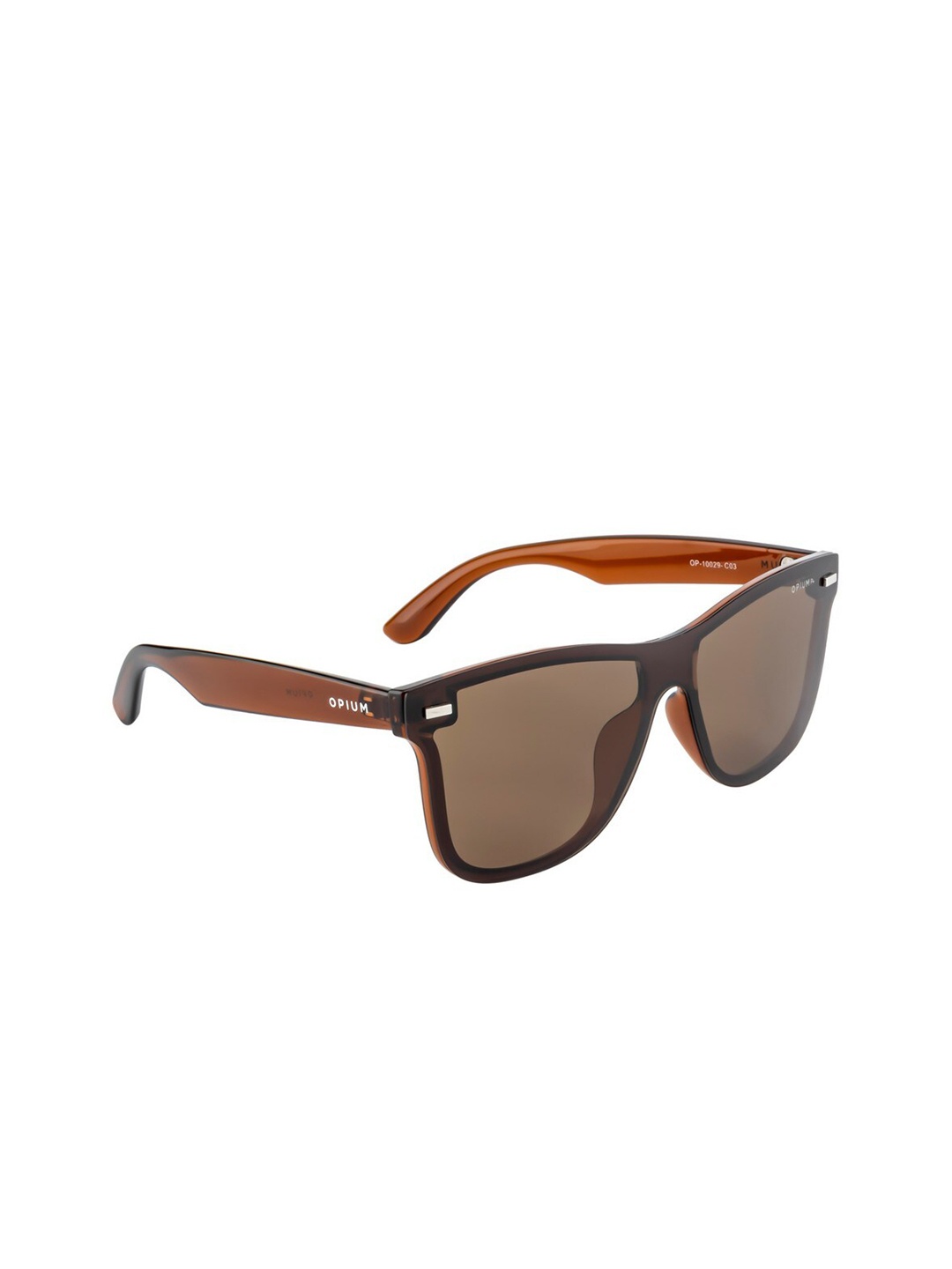 

OPIUM Men Brown Lens Sunglasses with Polarised and UV Protected Lens OP-10029-C03