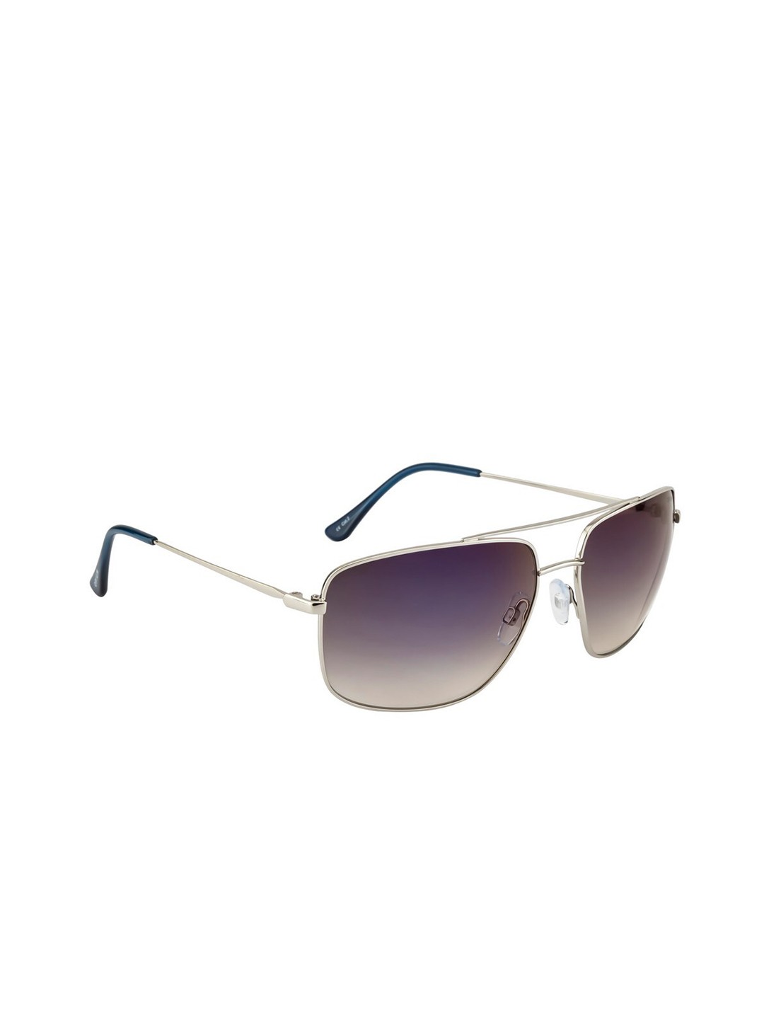 

OPIUM Men Green Lens & Silver-Toned Square Sunglasses with UV Protected Lens