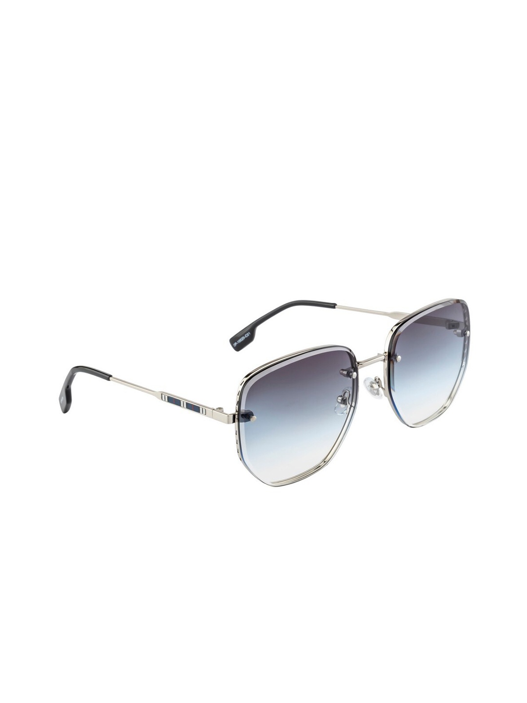 

OPIUM Women Grey Lens & Gunmetal-Toned Oval Sunglasses with UV Protected Lens