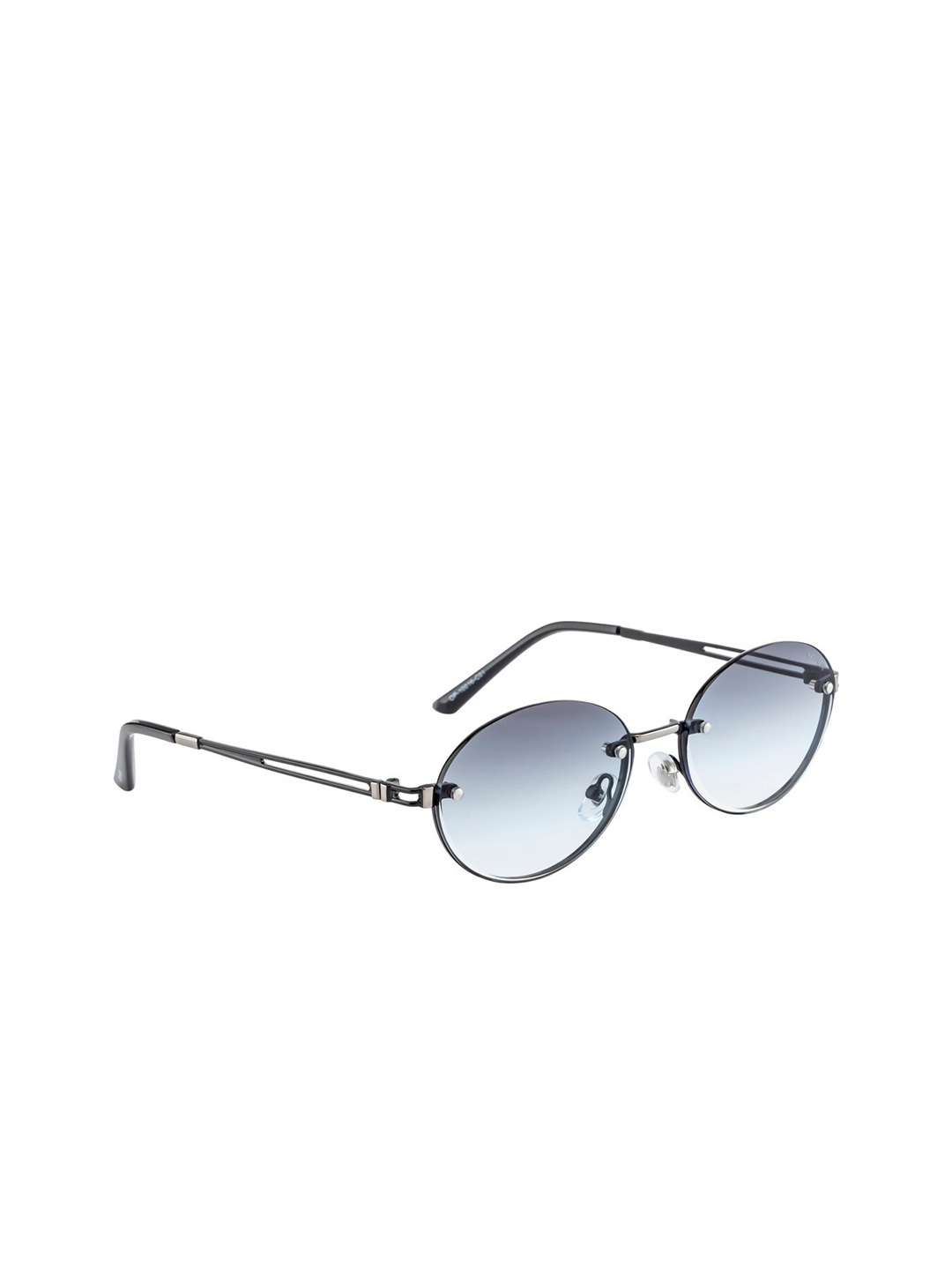 

OPIUM Women Grey Lens & Silver-Toned Round Sunglasses with UV Protected Lens