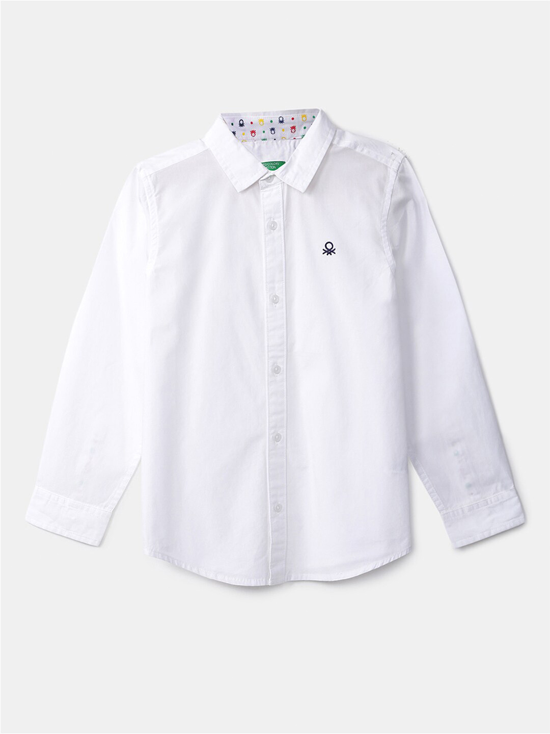 

United Colors of Benetton Boys White Casual Shirt