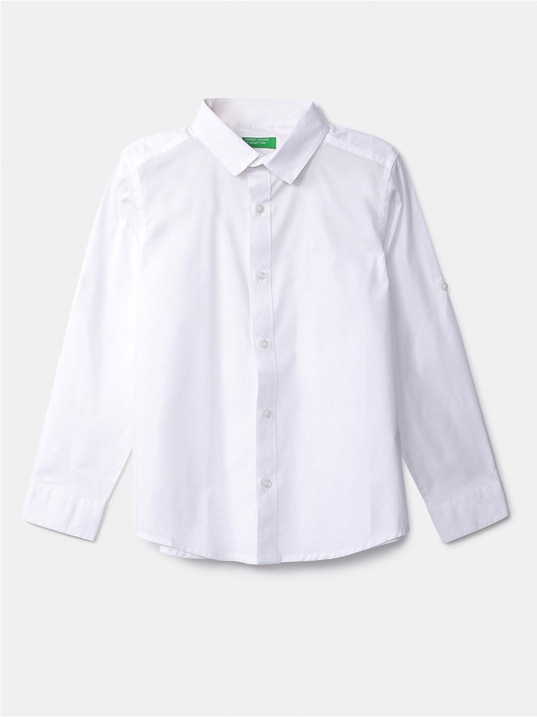 

United Colors of Benetton Boys White Casual Shirt