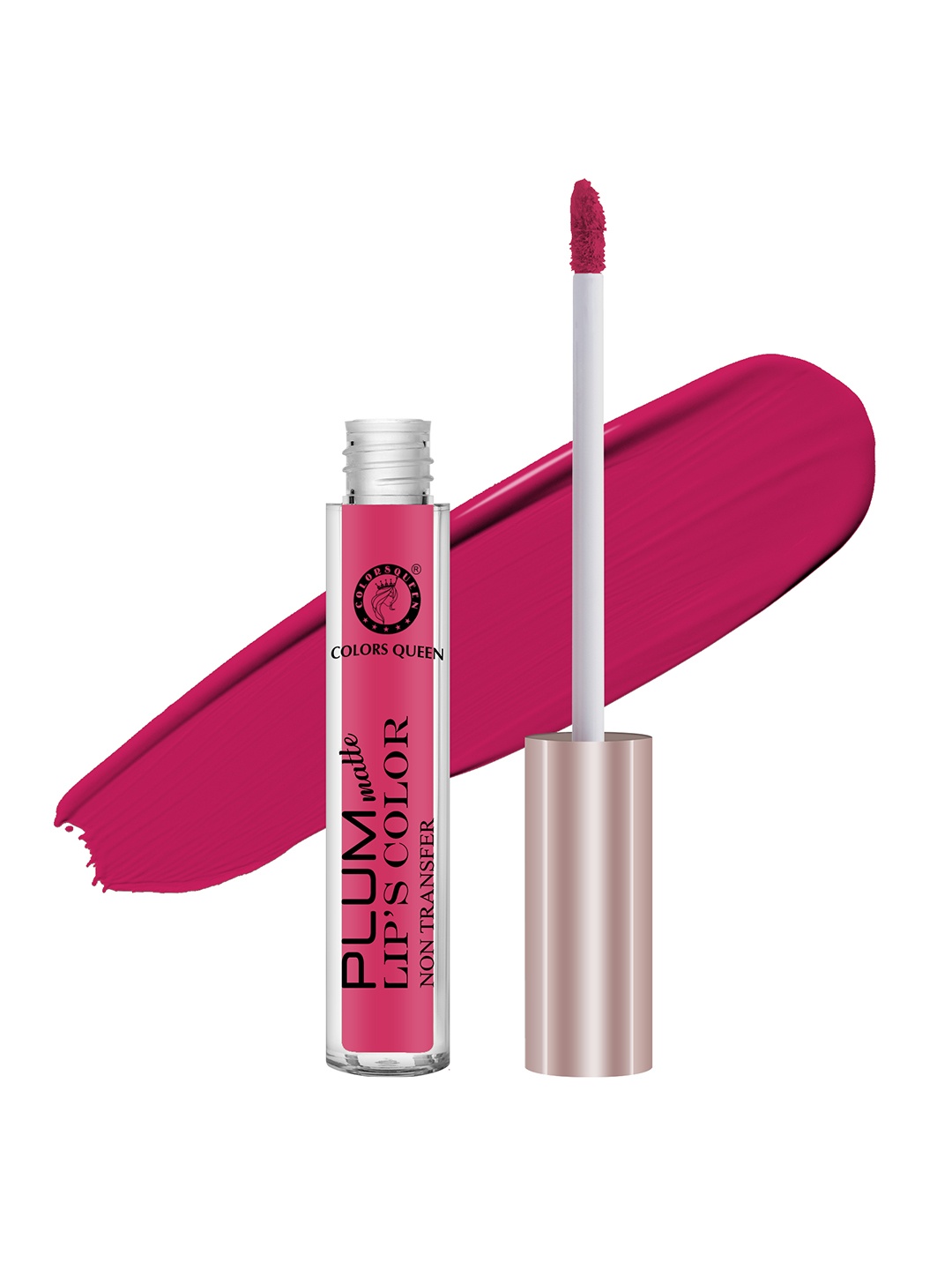 

Colors Queen Plum Matte Non Transfer Water Proof Liquid Lipstick 7g - Pink Tease 25