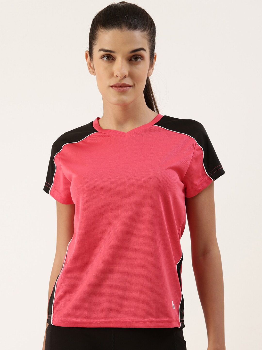 

Bannos Swagger Women Pink Anti Static T-shirt