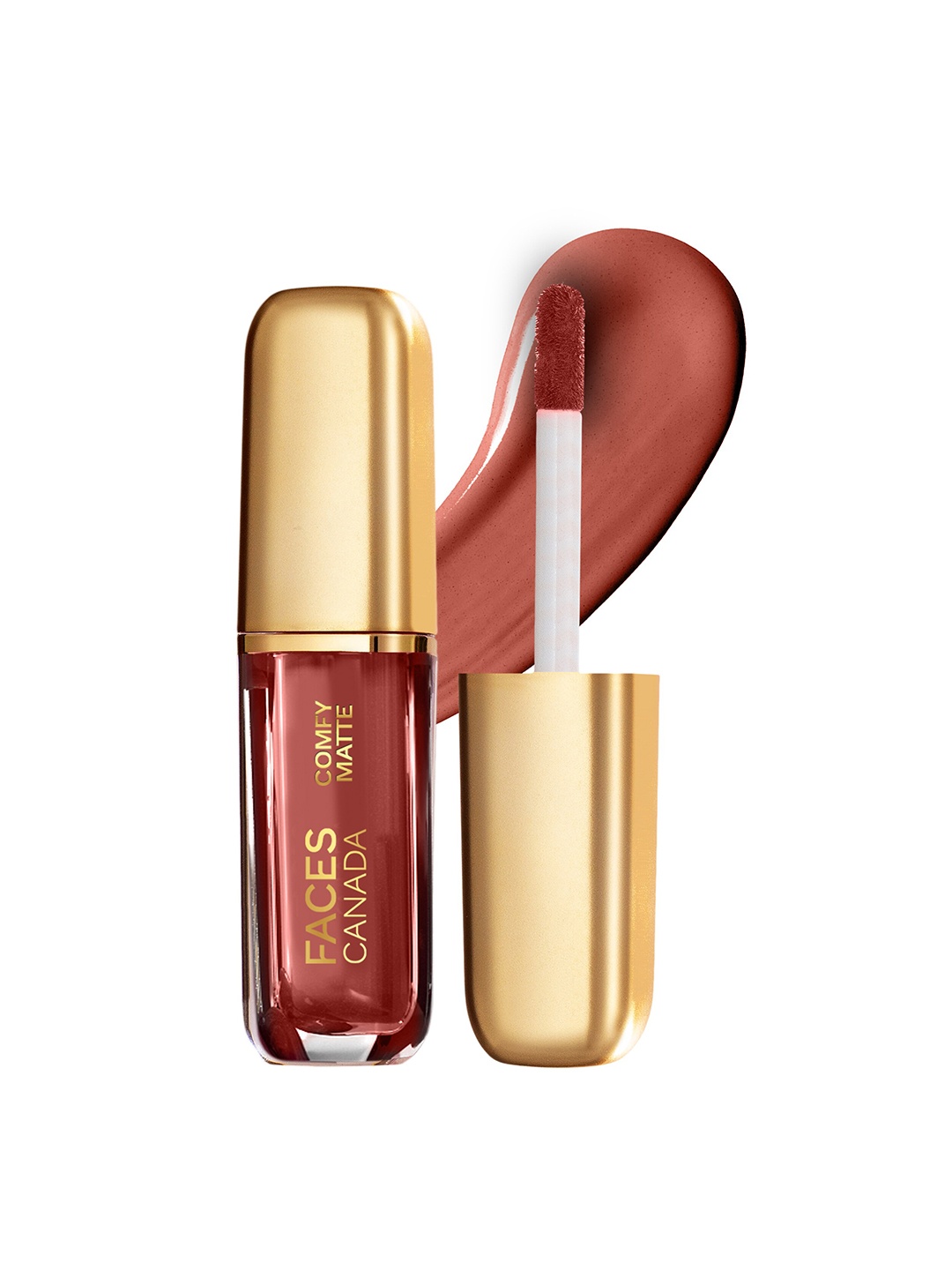 

FACES CANADA Comfy Matte Mini Lip Color 1.2ml - For The Win 08, Brown