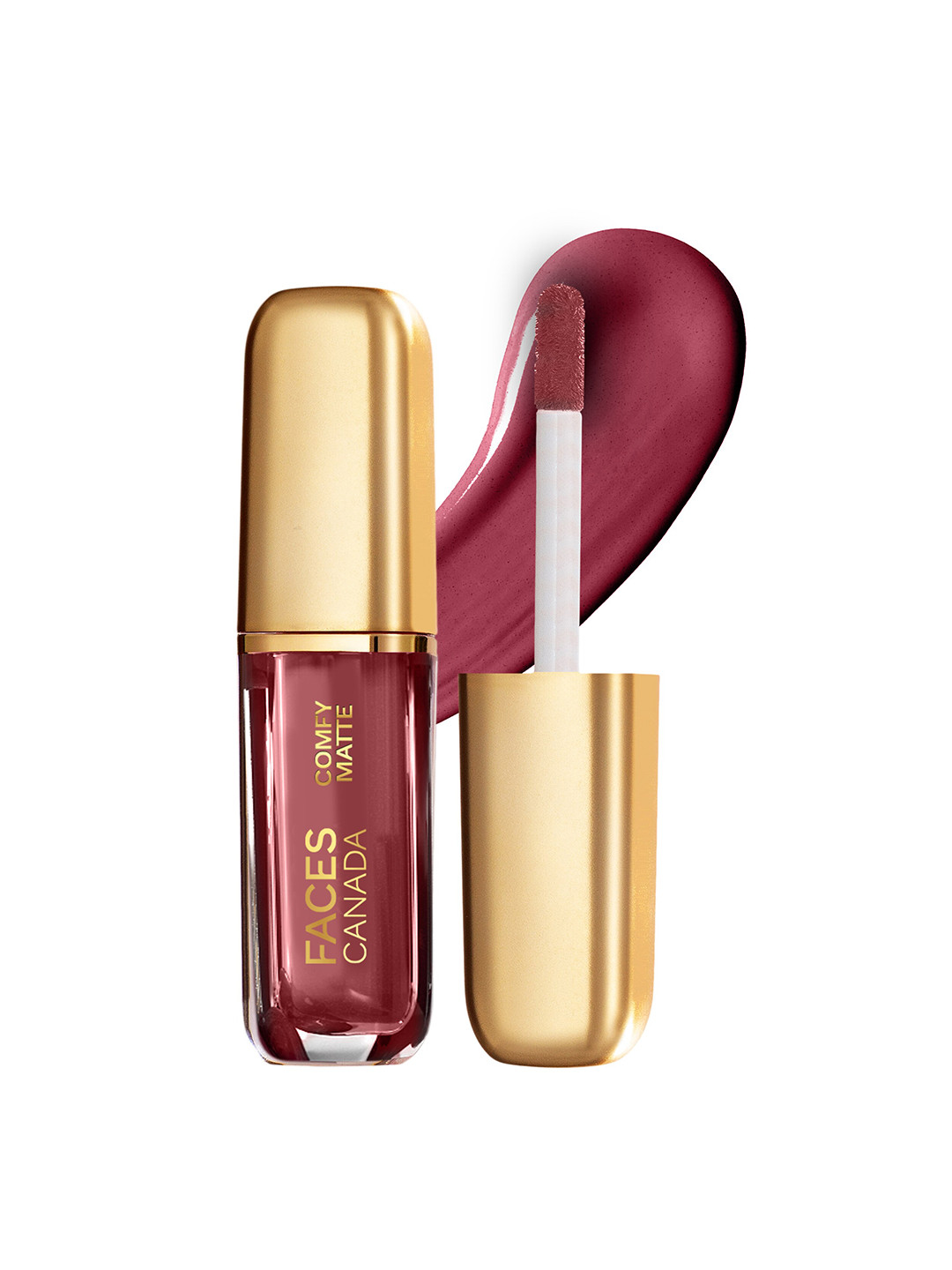 

FACES CANADA Comfy Matte Mini Lip Color 1.2ml - Note To Self 07, Brown