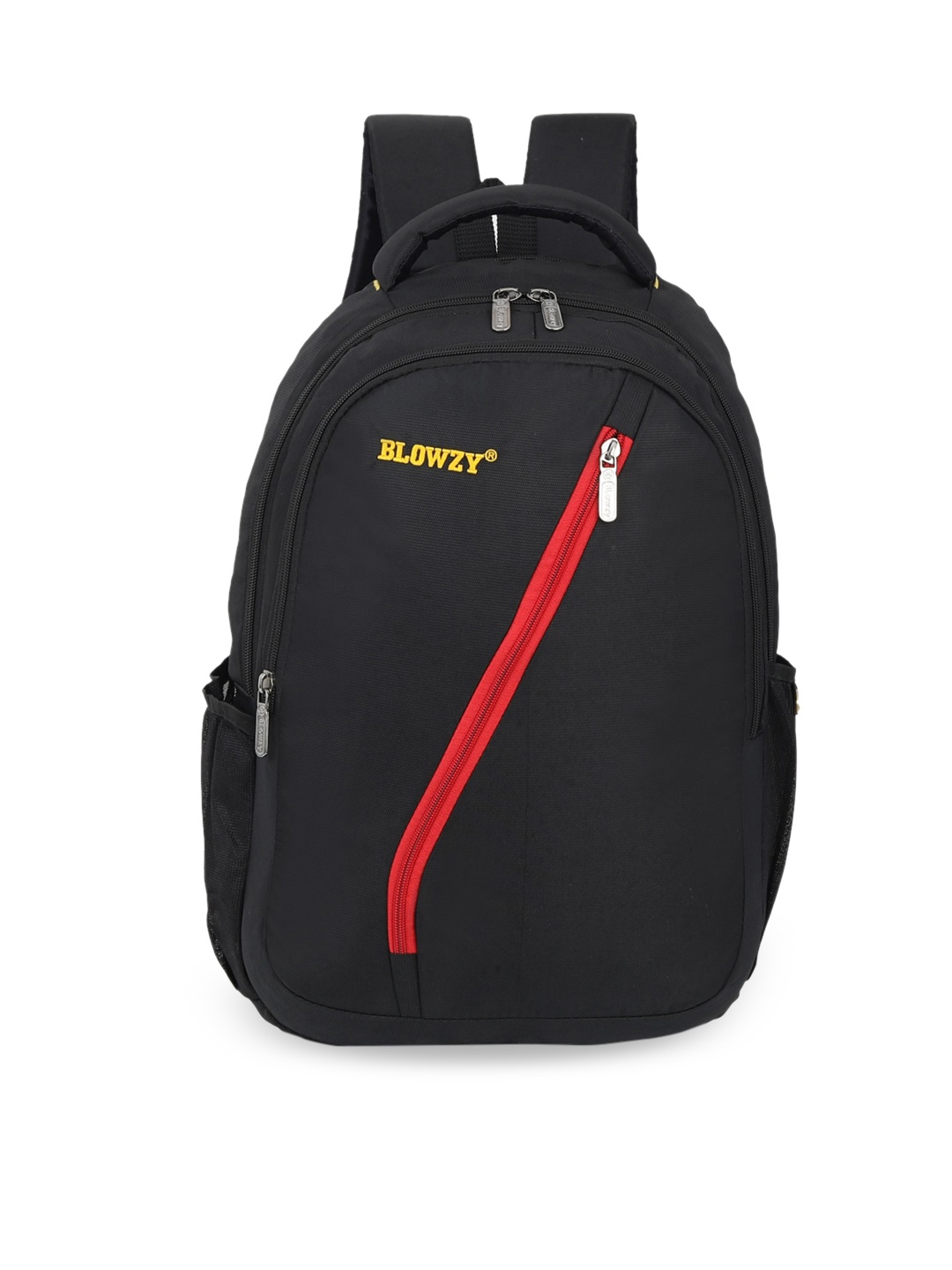 

Blowzy Bags Unisex Black Backpack with Hip Strap