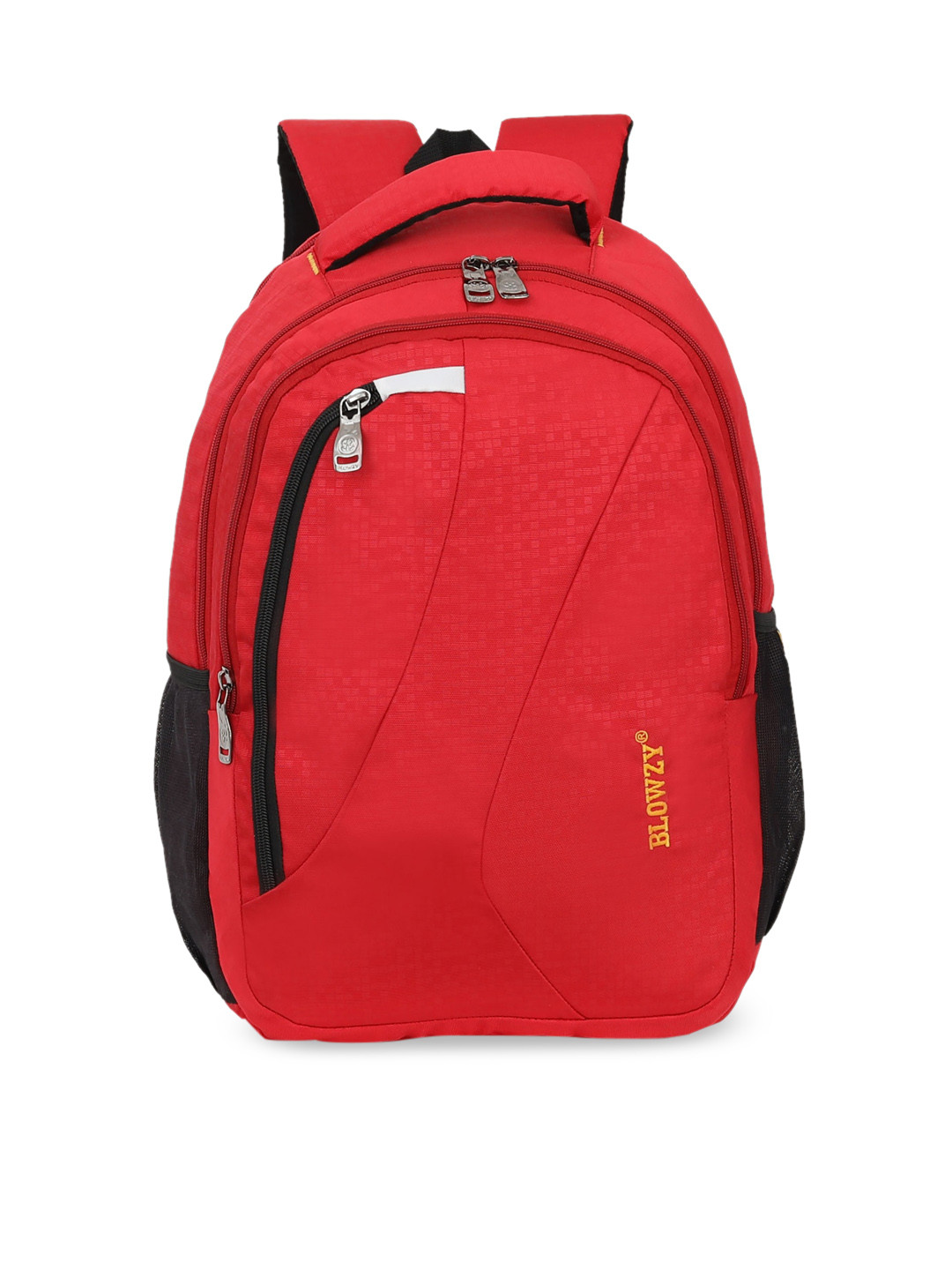 

Blowzy Bags Unisex Red & Black Solid Backpack
