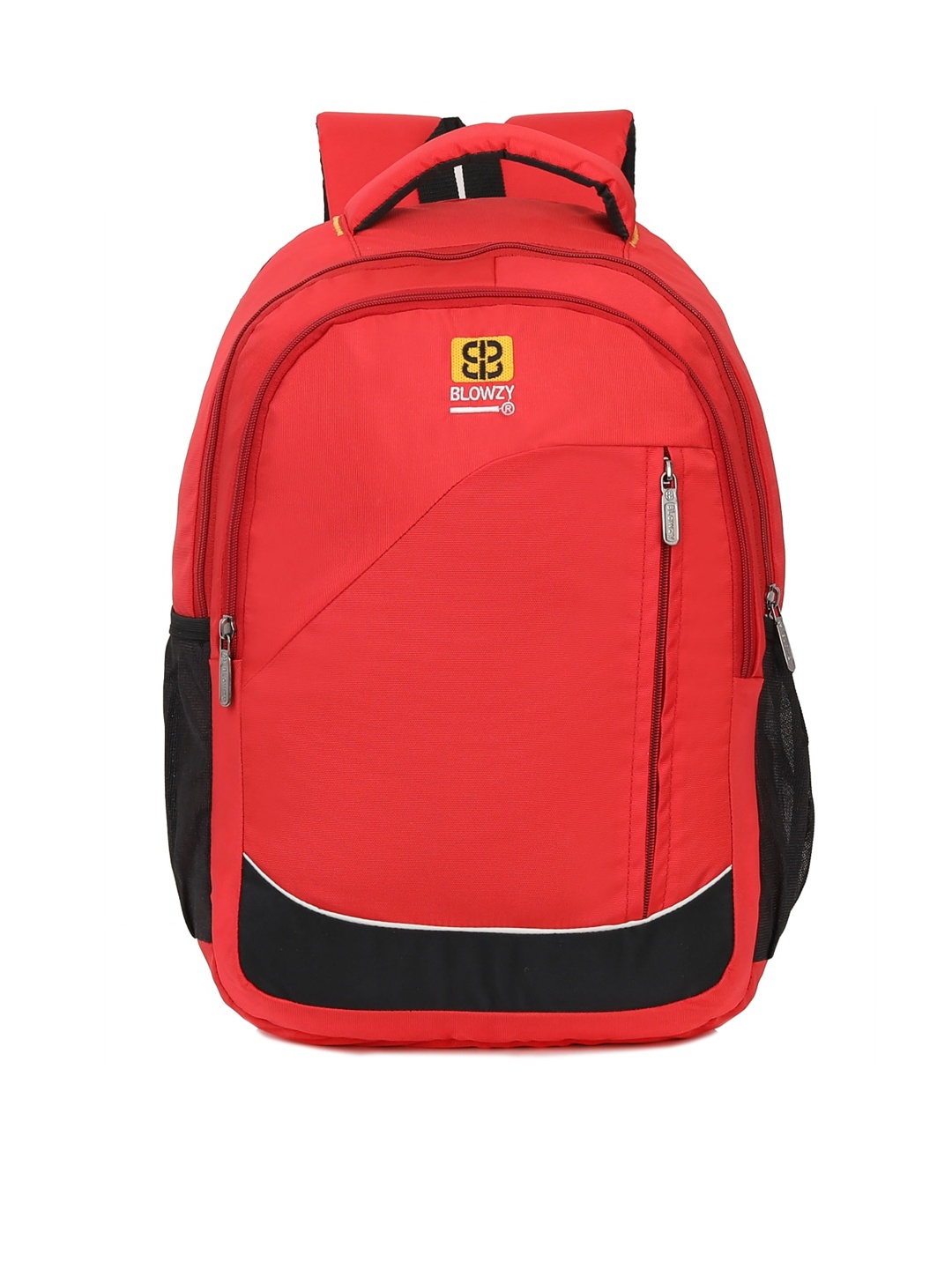 

Blowzy Bags Unisex Red & Black Solid Backpack