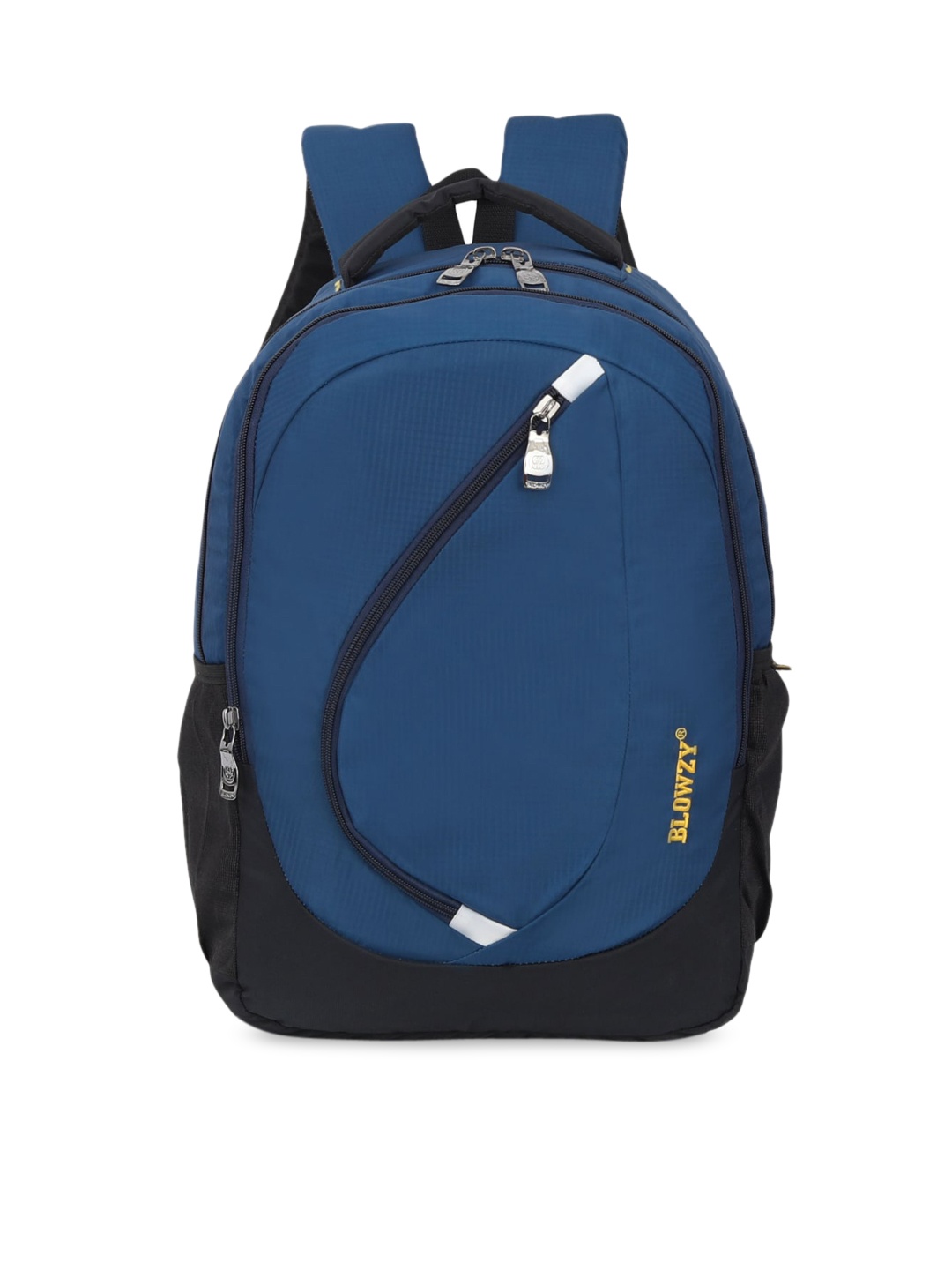 

Blowzy Bags Unisex Navy Blue & Black Backpack