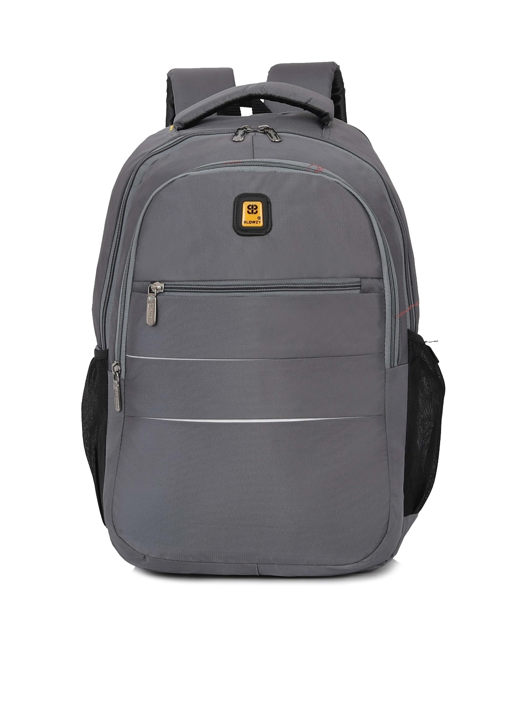 

Blowzy Bags Unisex Grey & Black Backpack