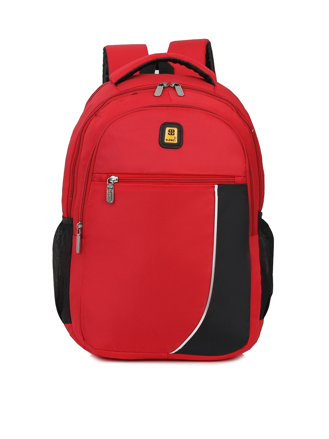 

Blowzy Bags Unisex Red & Black Waterproof Nylon Backpack