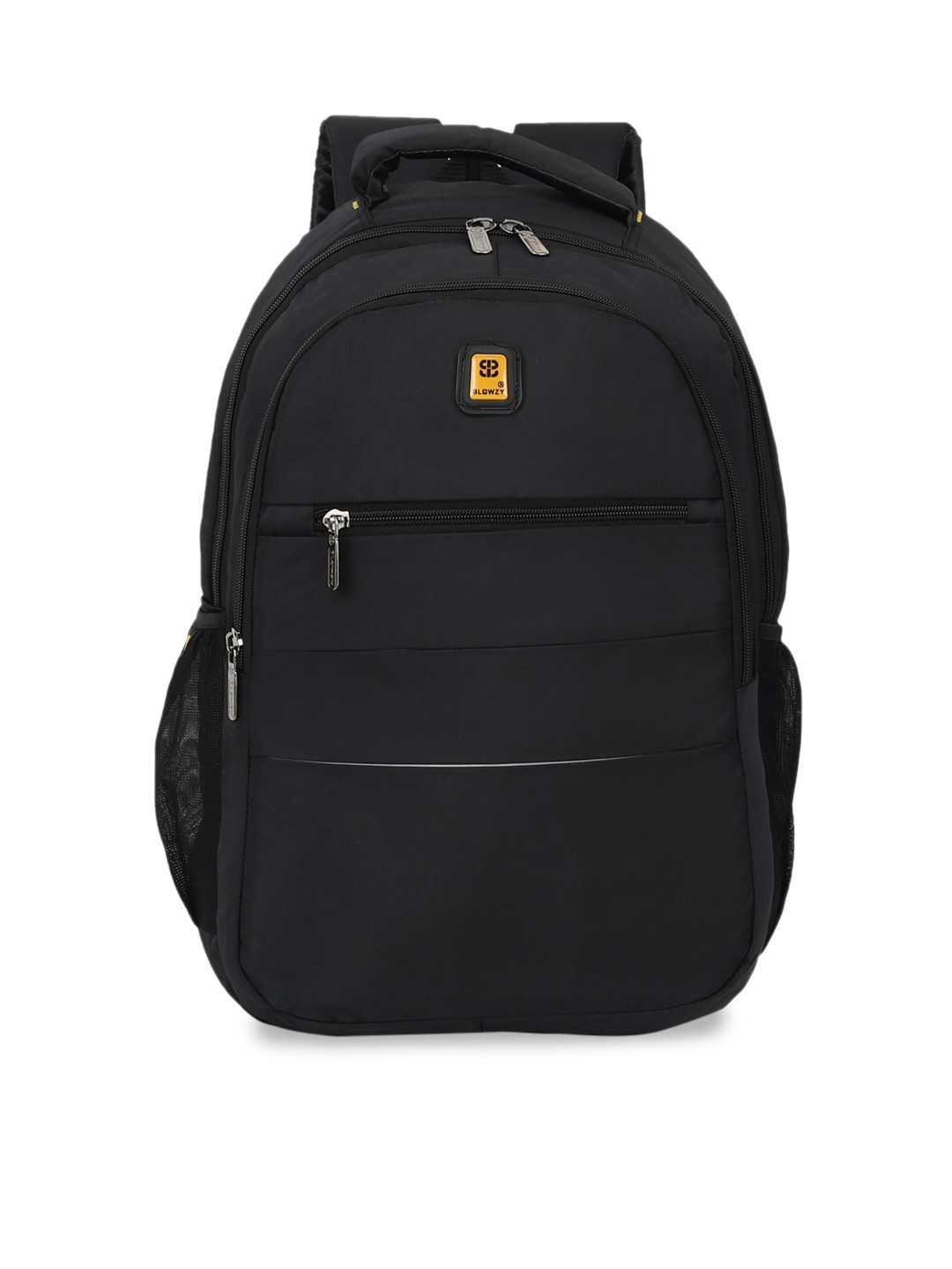 

Blowzy Bags Unisex Black Backpack with Hip Strap
