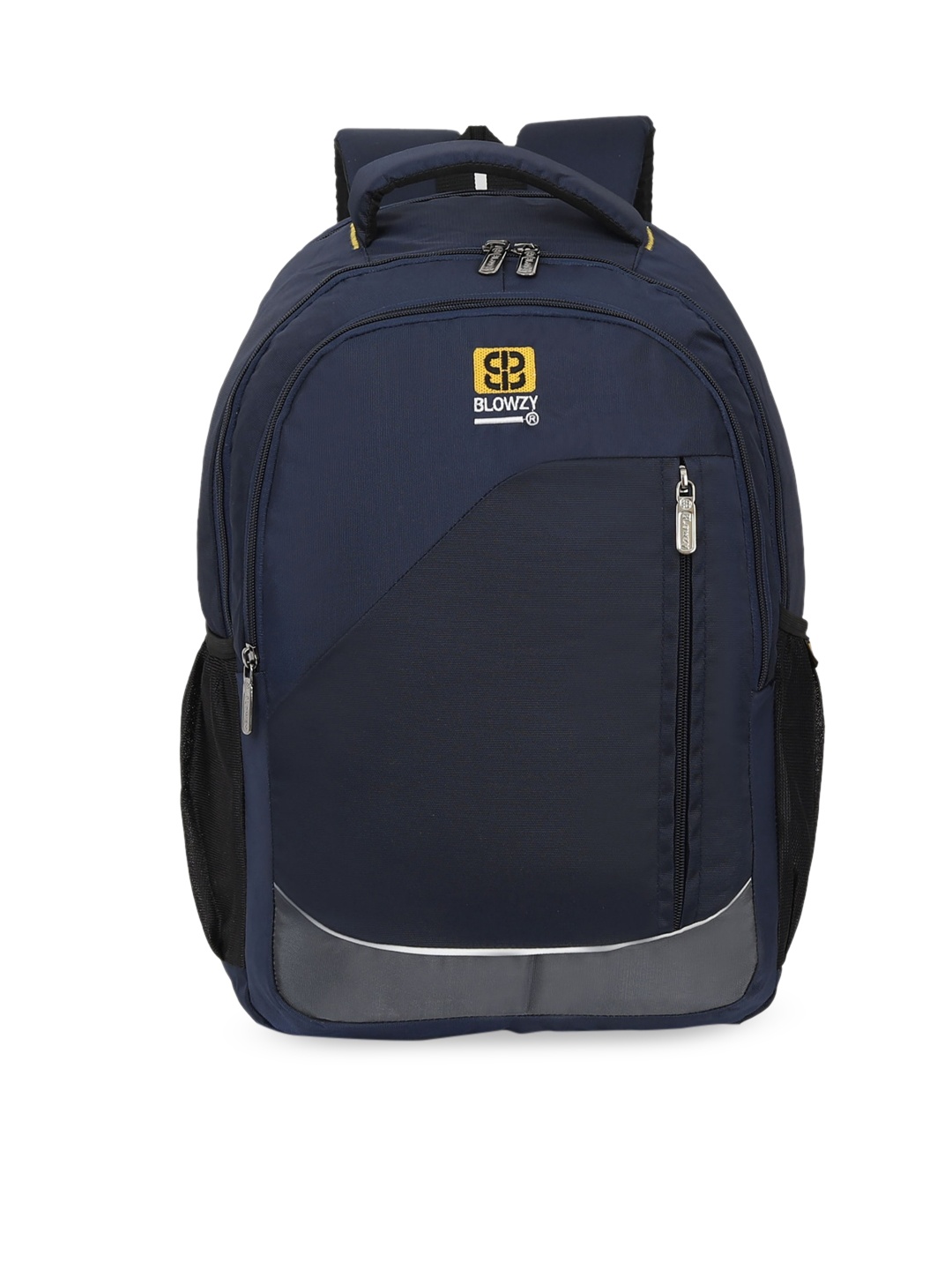 

Blowzy Unisex Bags Unisex Navy Blue Solid Backpack