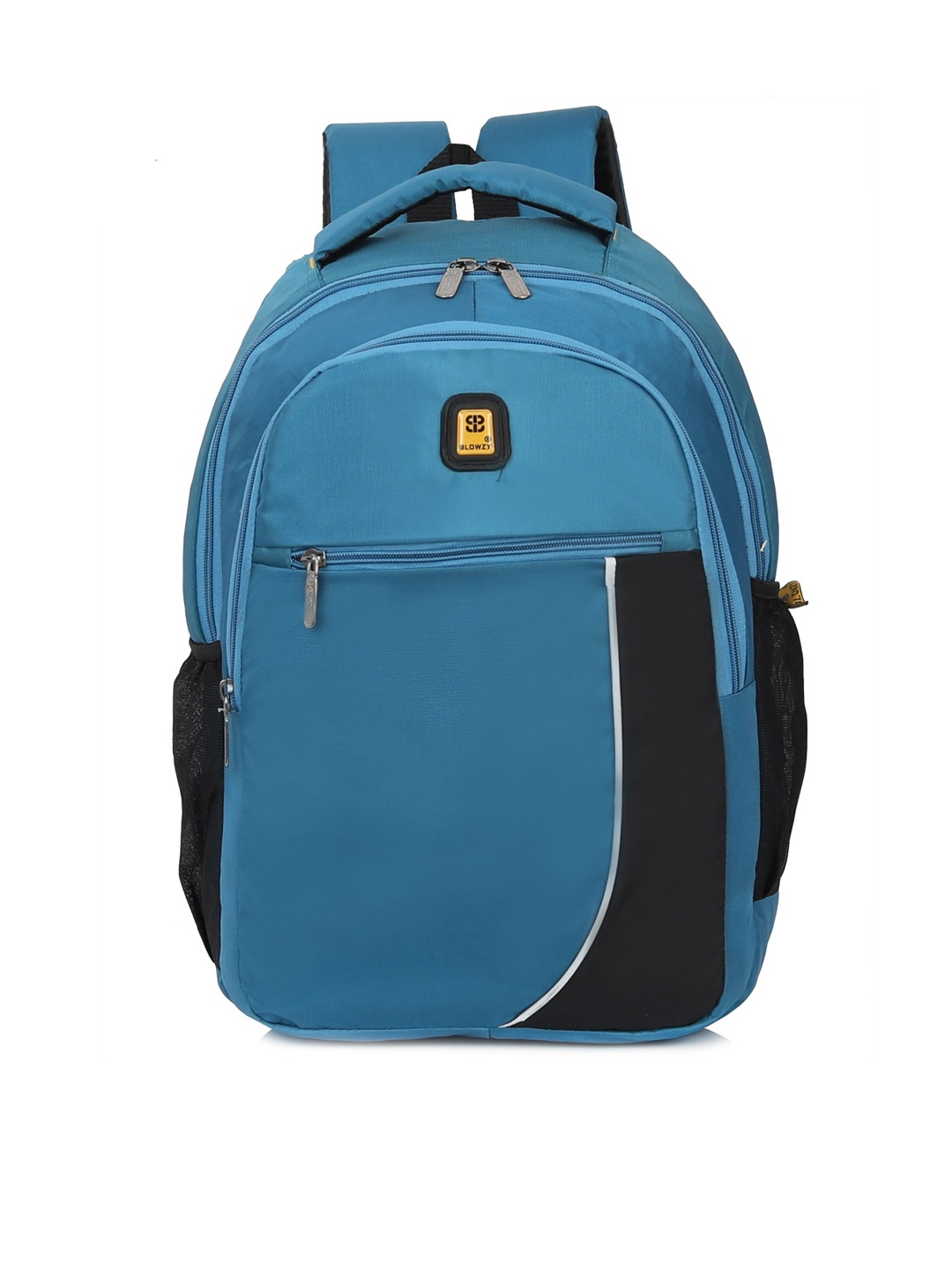 

Blowzy Bags Unisex Blue & Black Colourblocked Backpacks