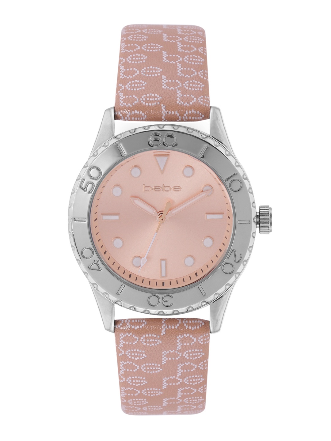 

bebe Women Analogue Watch MFB-PN-PF-DK2943, Pink