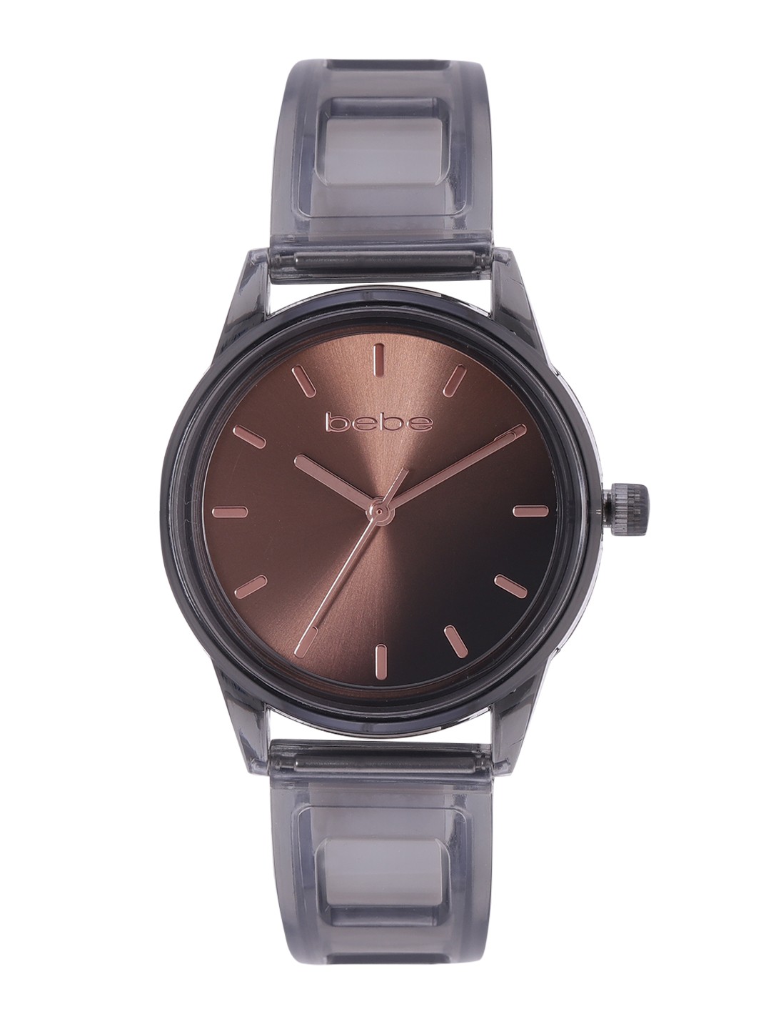 

bebe Women Analogue Watch MFB-PN-PF-DK2961, Brown