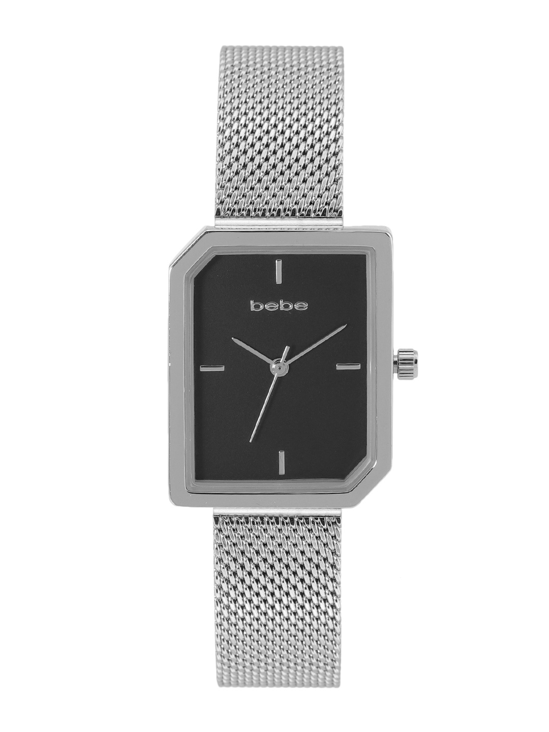 

bebe Women Bracelet Style Straps Analogue Watch MFB-PN-SNT-K12, Black