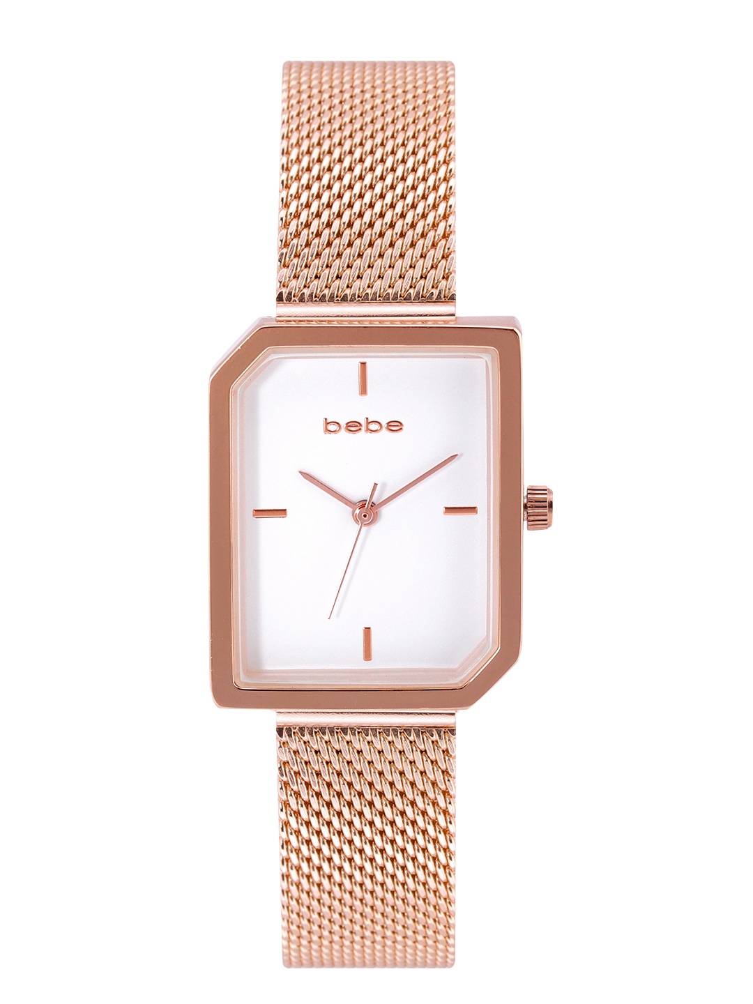 

bebe Women Bracelet Style Straps Analogue Watch MFB-PN-SNT-K12, White