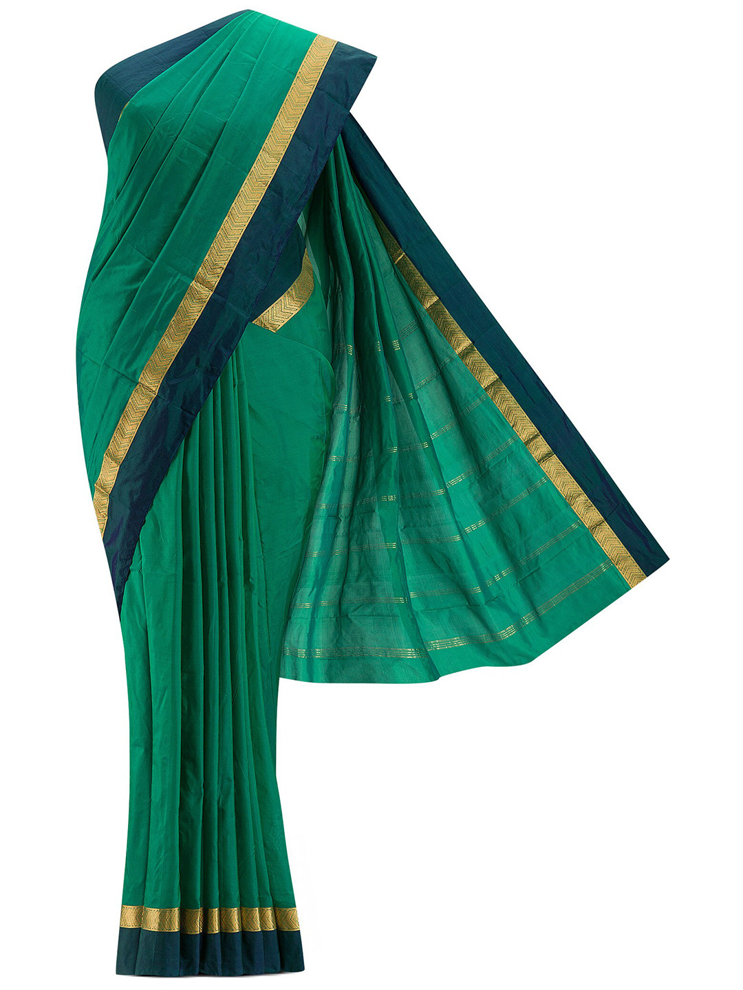

Nalli Next Green Art Silk Saree