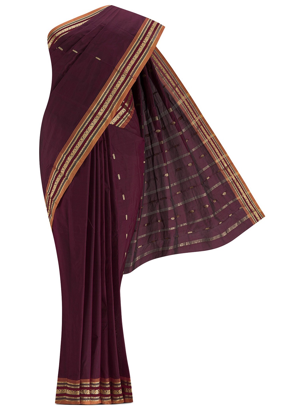 

Nalli Next Magenta Woven Design Art Silk Saree