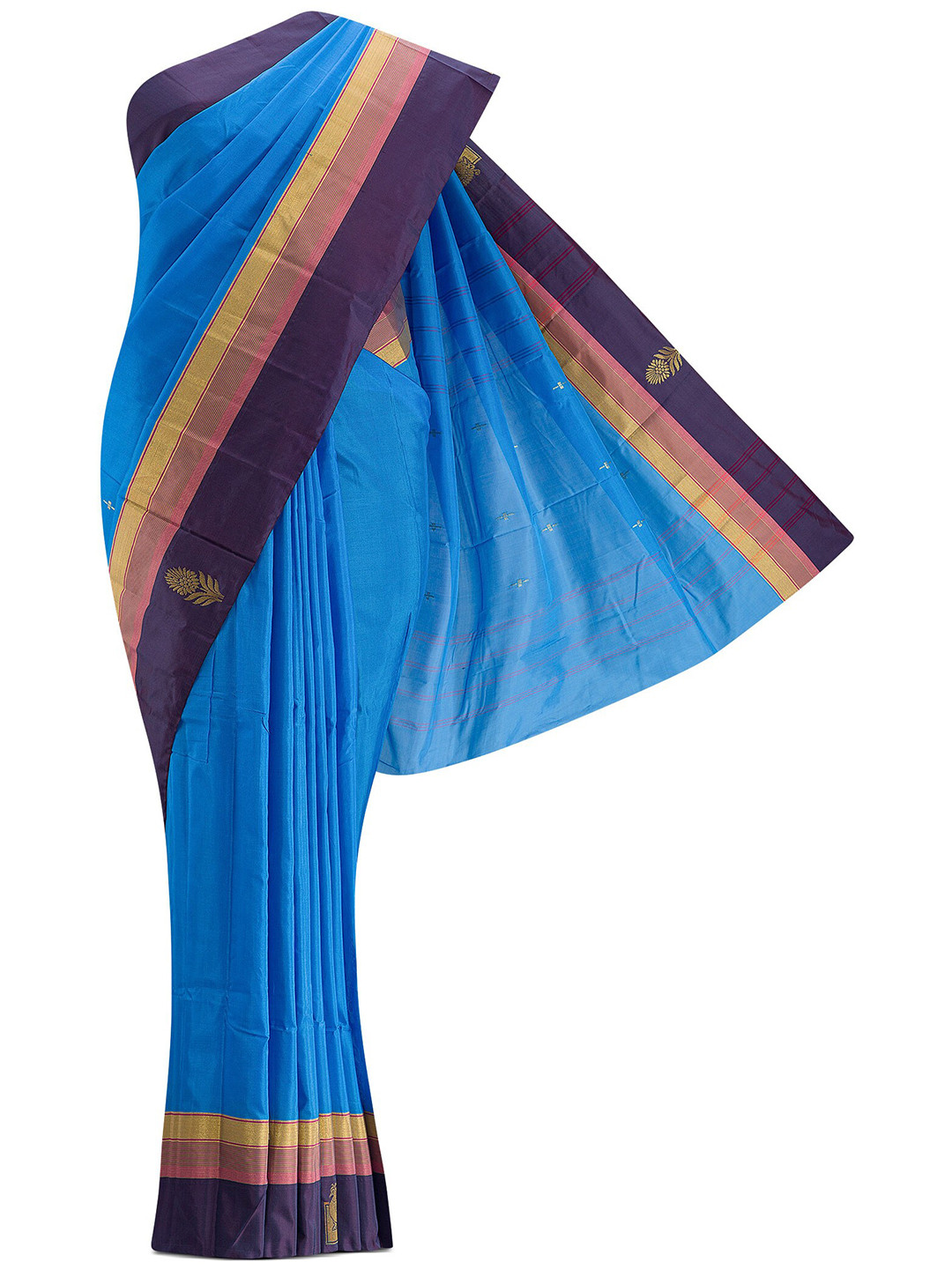 

Nalli Next Blue Zari Art Silk Saree