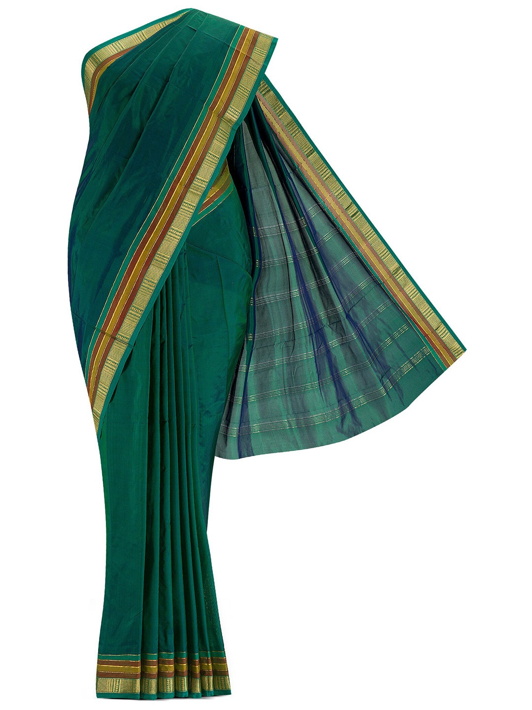 

Nalli Next Green Zari Art Silk Saree