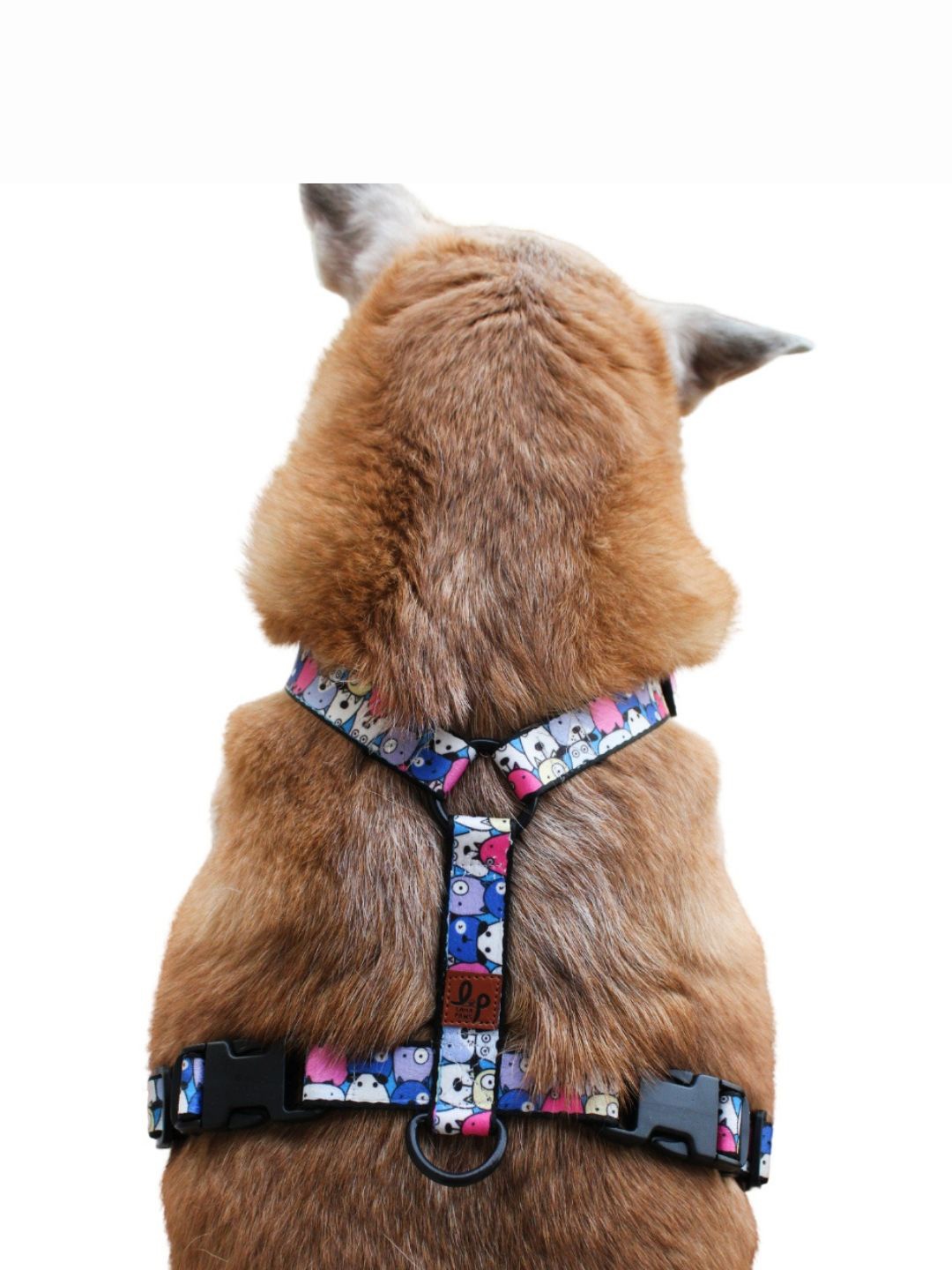 

LANA PAWS Multi-Coloured Self-Design Dog Harnesses