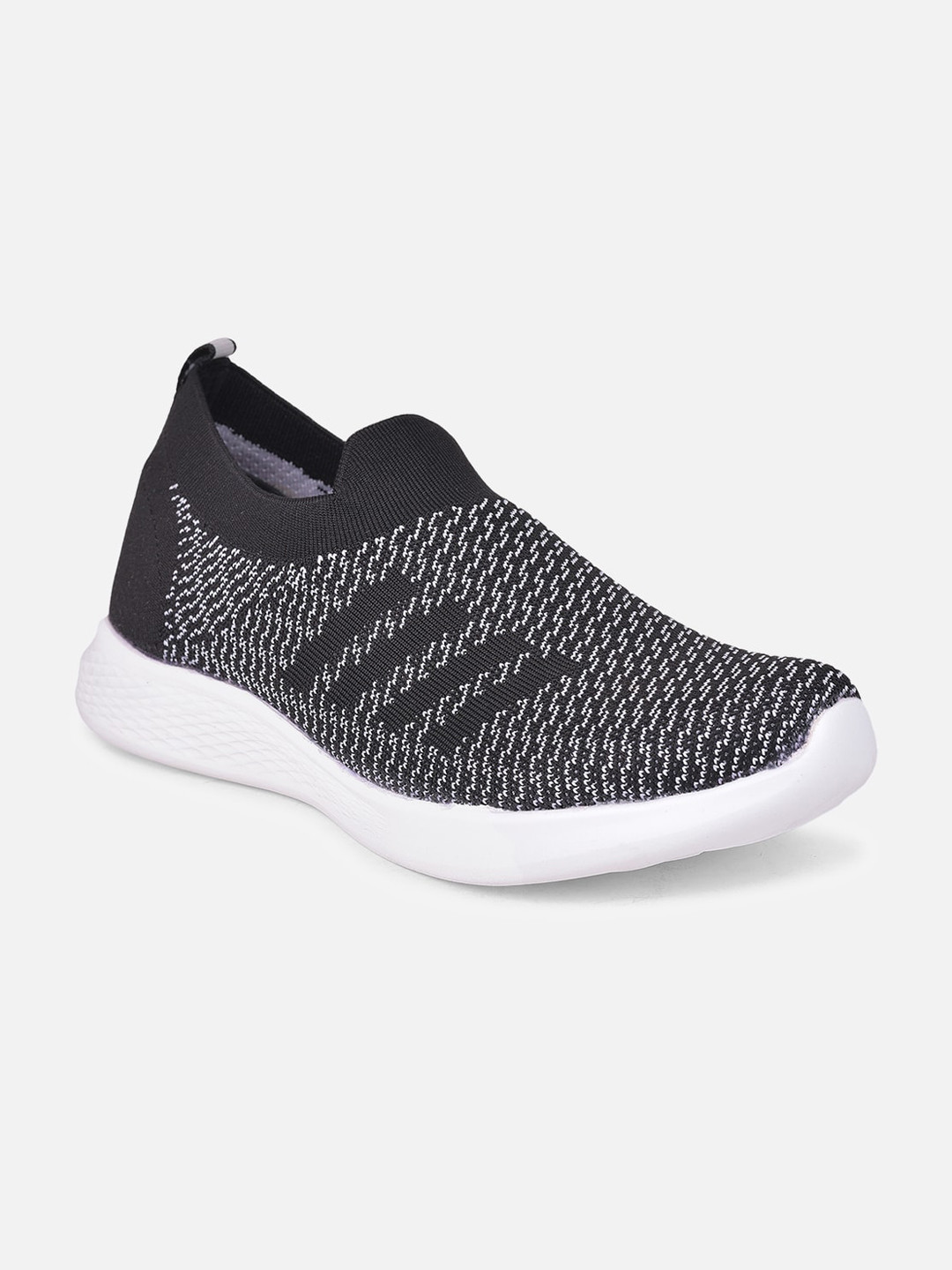 

Aqualite Men Black Synthetic Slip-On Sneakers