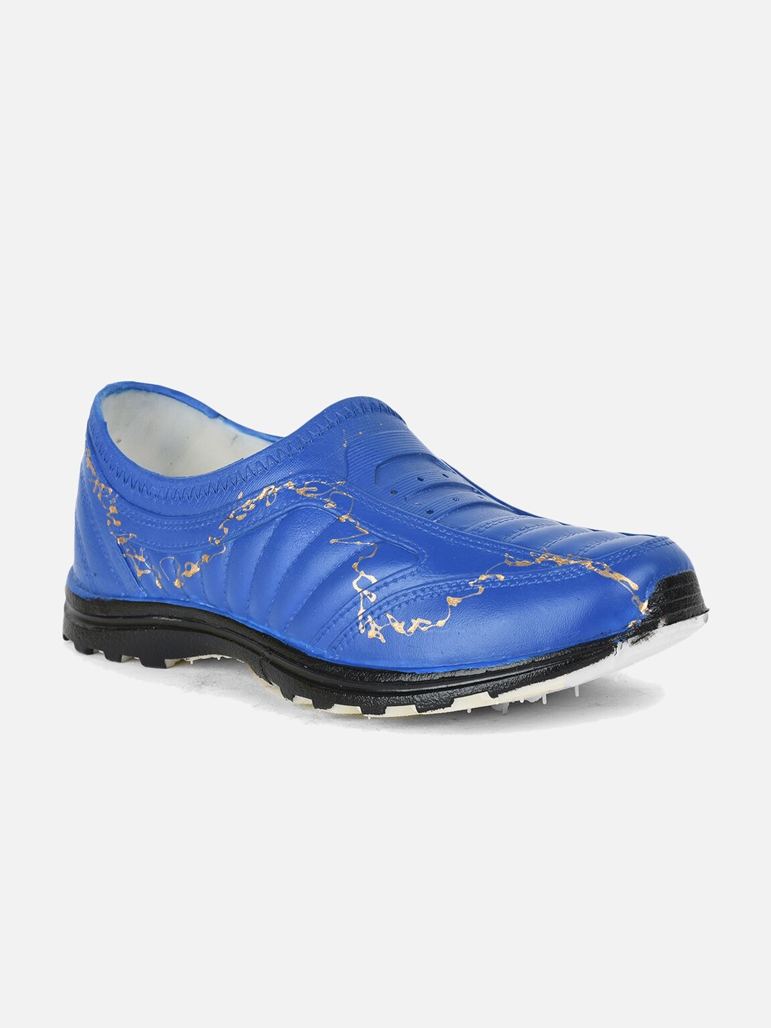 

Aqualite Women Blue Textured Waterproof PVC Slip-On Sneakers
