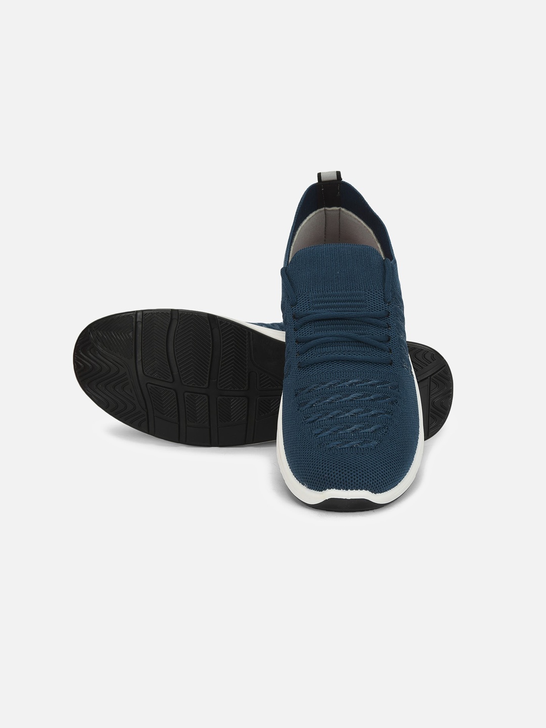 

Aqualite Women Blue Woven Design Sneakers