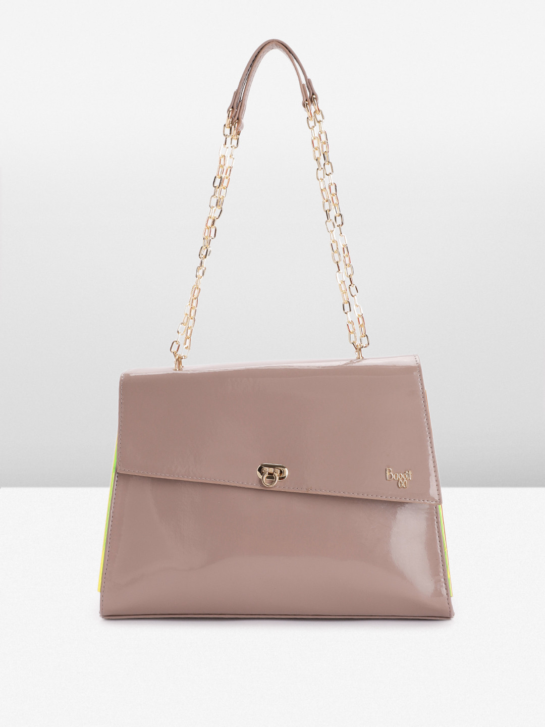 

Baggit Women Solid Shoulder Bag, Pink