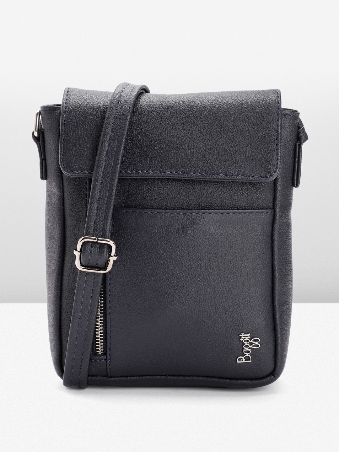 

Baggit Women Solid Shoulder Bag, Navy blue